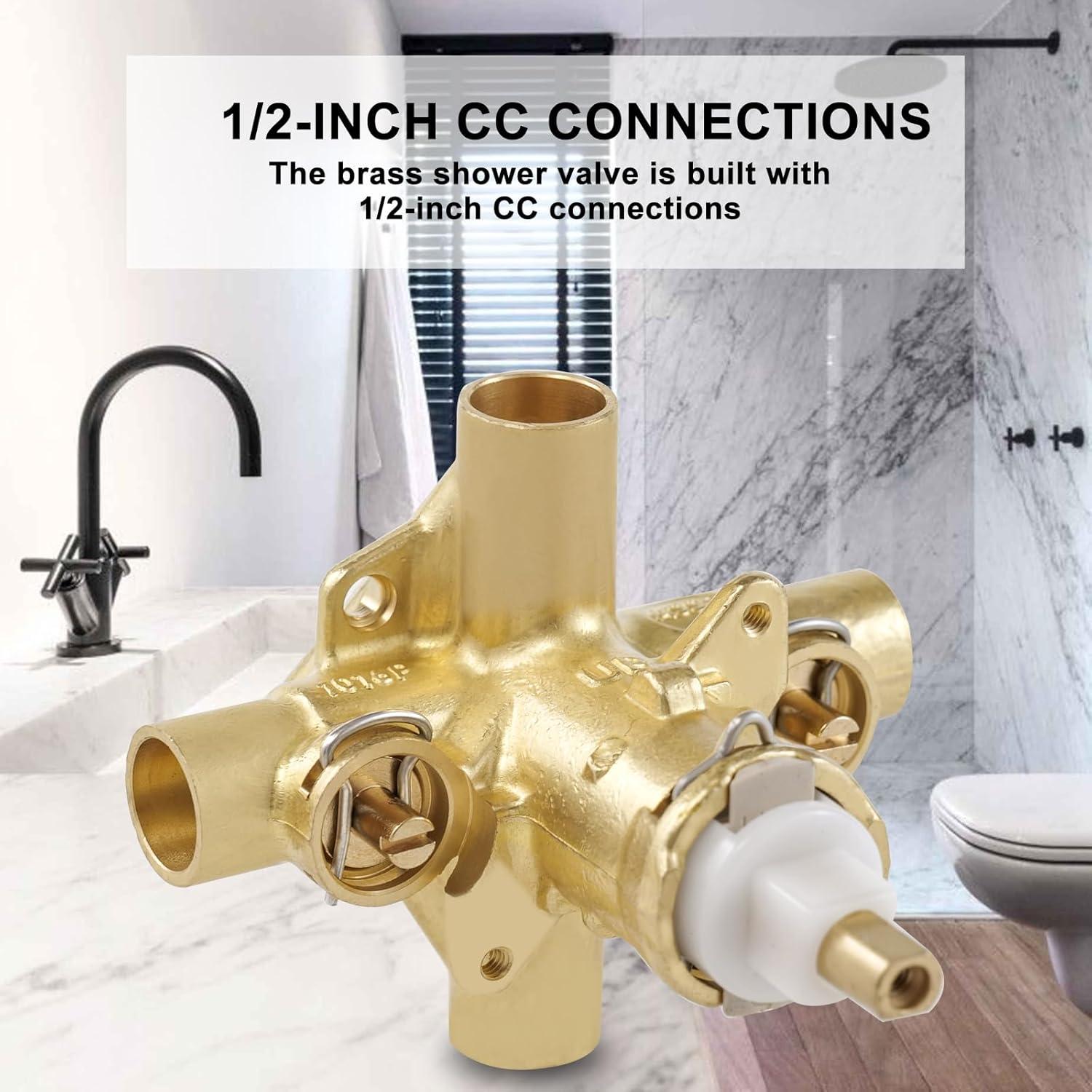 M-Pact Posi-Temp IPS Connection Pressure Balancing Valve