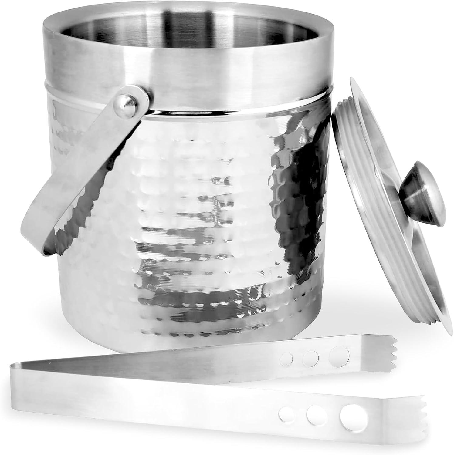 BirdRock Home Stainless Steel Ice Bucket