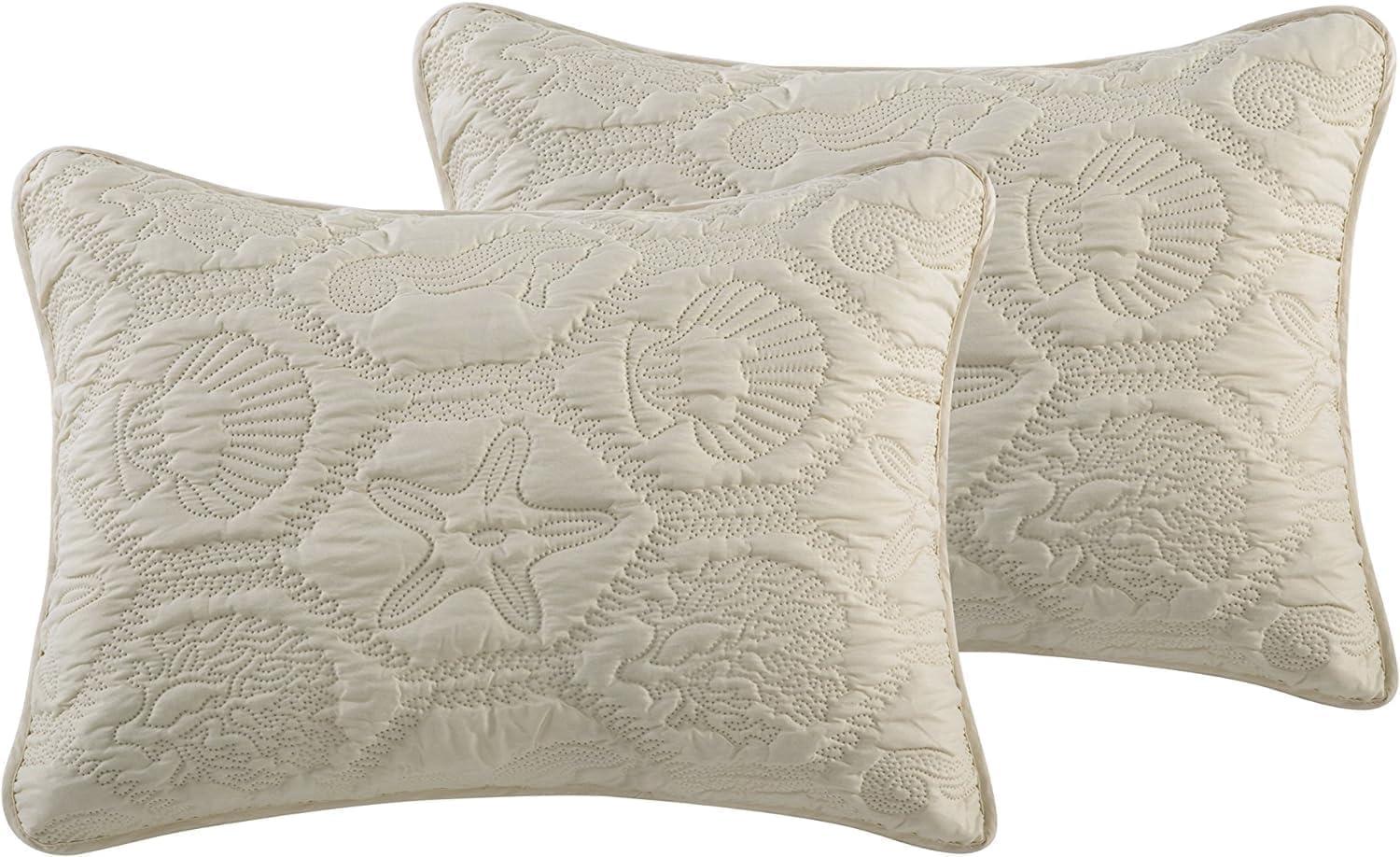 VCNY Shore 3-Piece Embossed Quilt Set