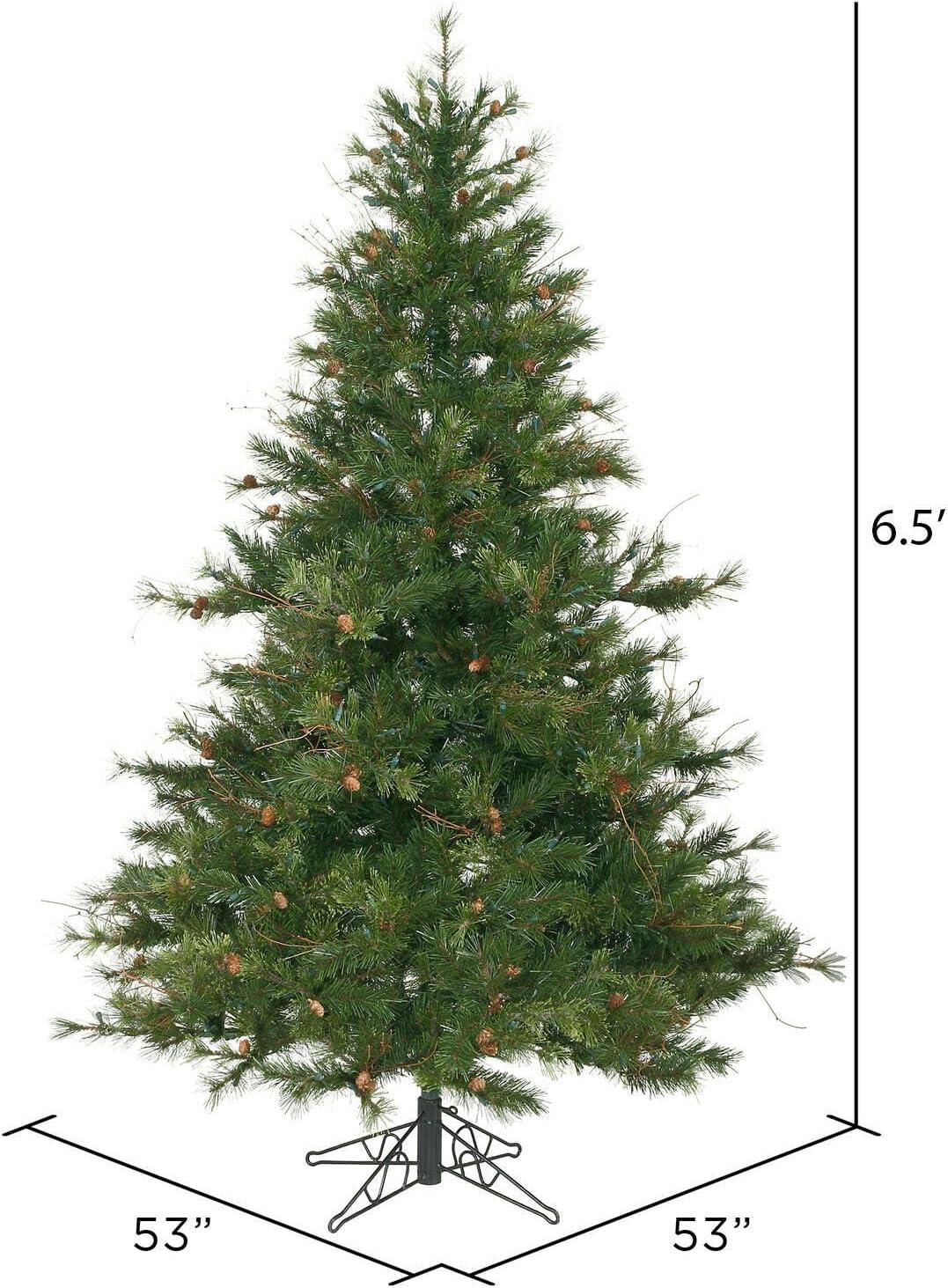 Vickerman Mixed Country Pine Artificial Christmas Tree