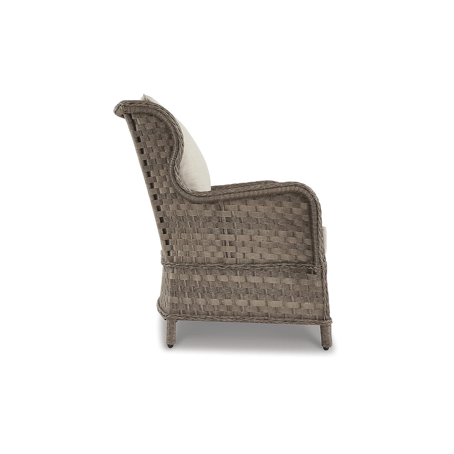 Clear Ridge Lounge Chair with Cushion (Set of 2)