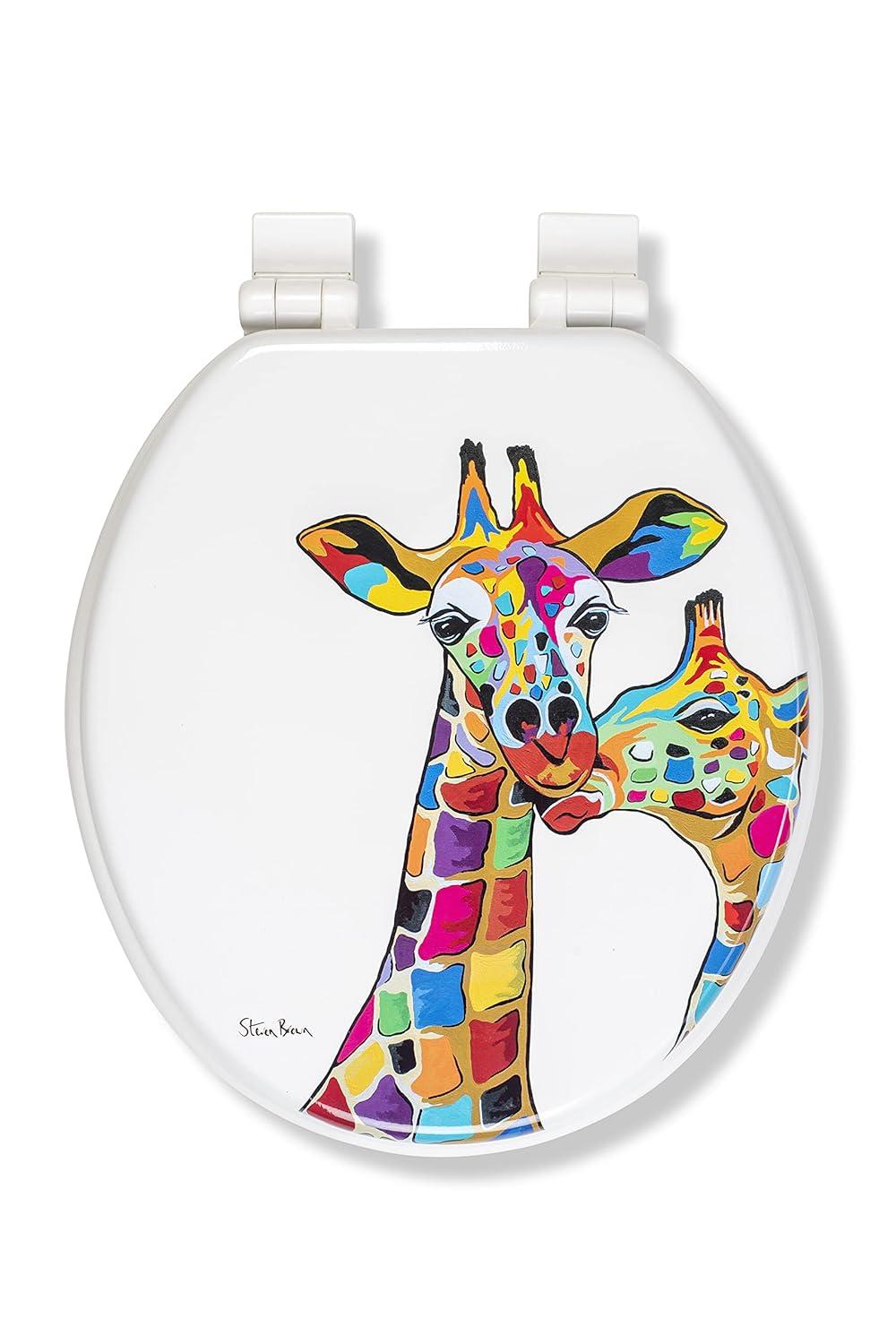 Francie And Josie Round Toilet Seat and Lid