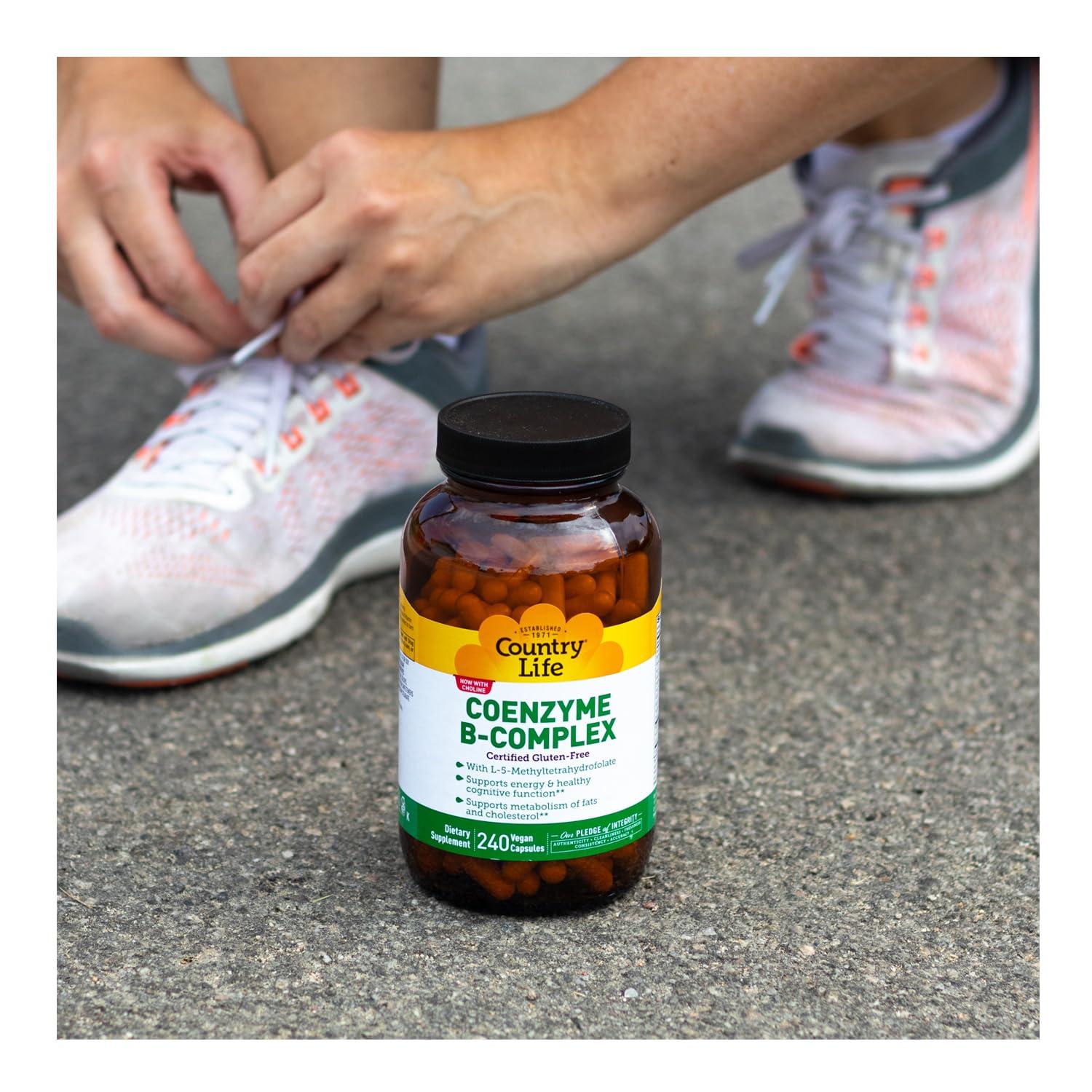 Country Life Coenzyme B-Complex, 240 Vegan Capsules