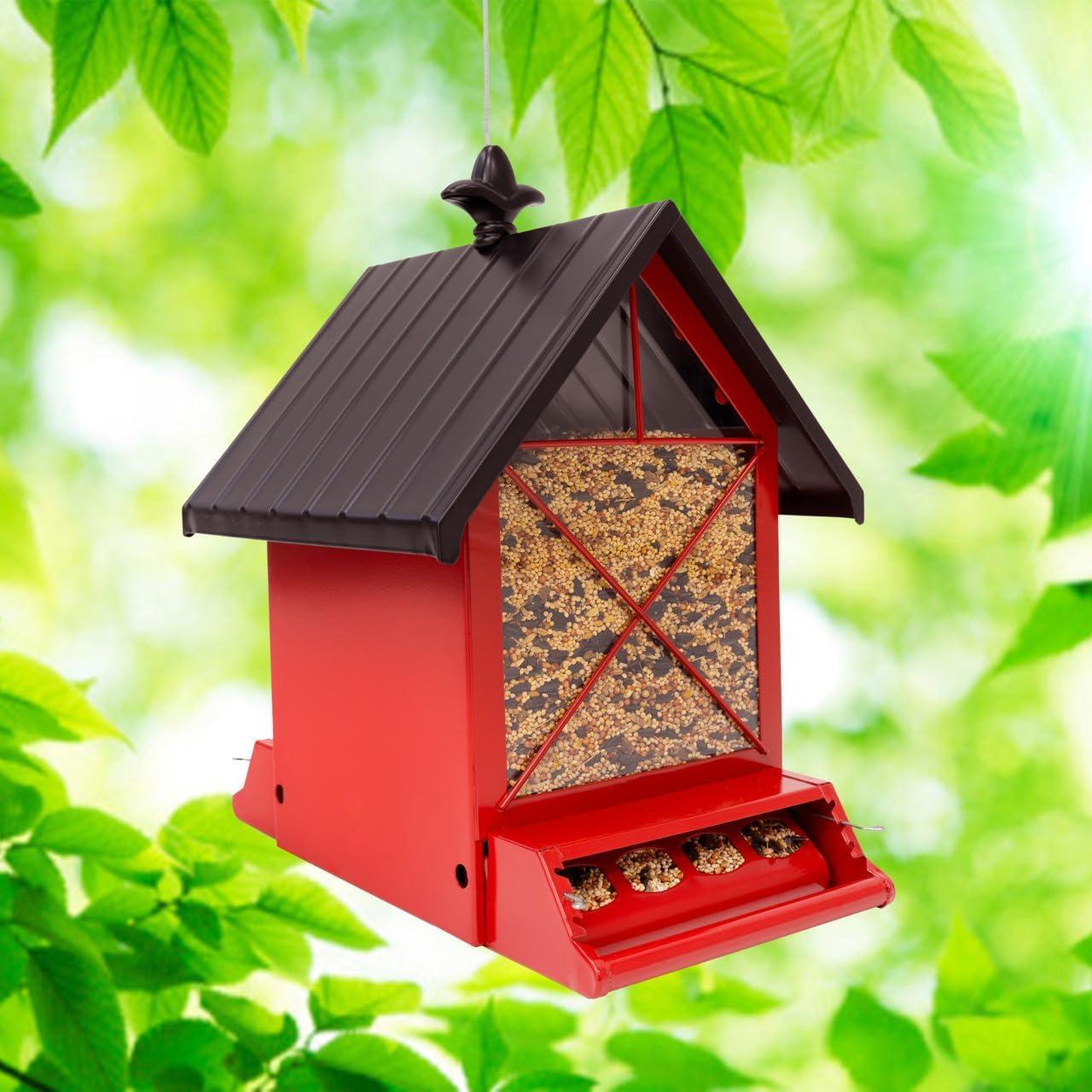 RED BARN SQUIRREL RESISTANT FEEDER