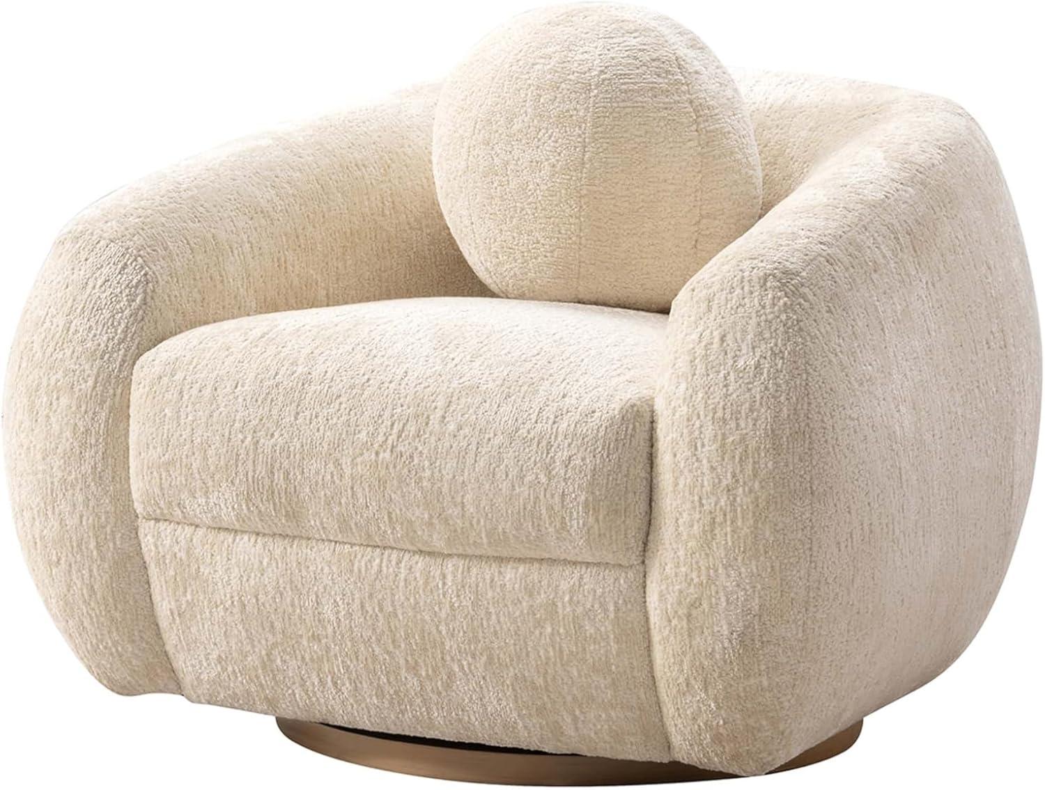 Manhattan Comfort Set of 2 Tribeca Modern Chenille Upholstered Accent Chairs