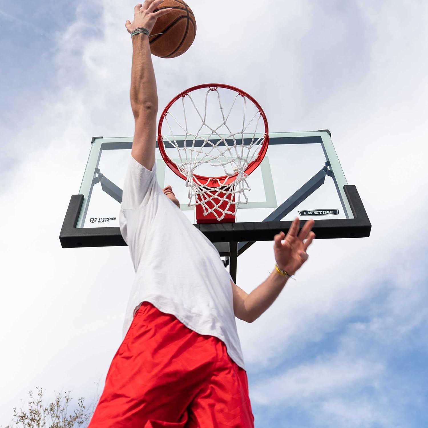 Lifetime 54" Mammoth Bolt Down Basketball Hoop