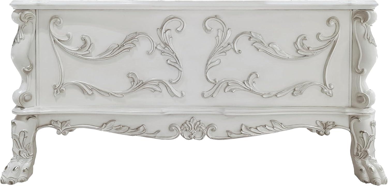 Acme Dresden EXECUTIVE WRITING DESK Bone White Finish