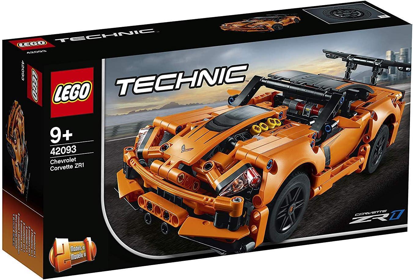 LEGO Technic Kit de Construcción Chevrolet Corvette ZR1 42093 (579 Piezas)