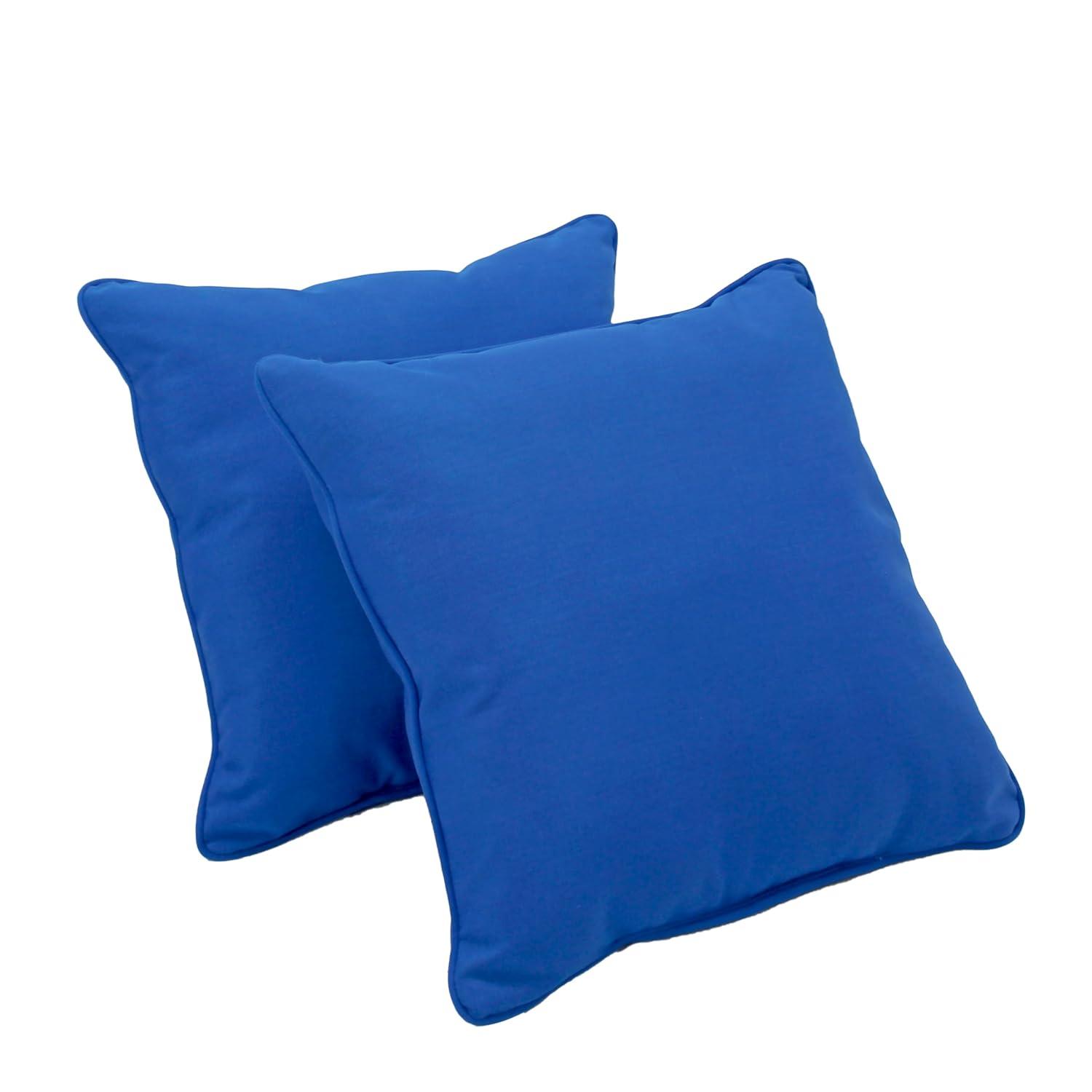 Factory Direct Partners Element Synthetic Throw Square Indoor/Outdoor Pillow Cover & Insert (Set of 2)