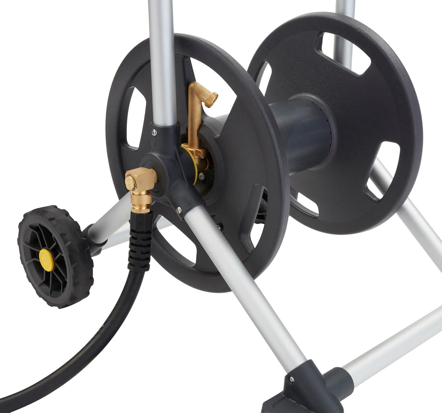 Gorilla 200 ft. Aluminum Zero-Rust Upright Hose Reel