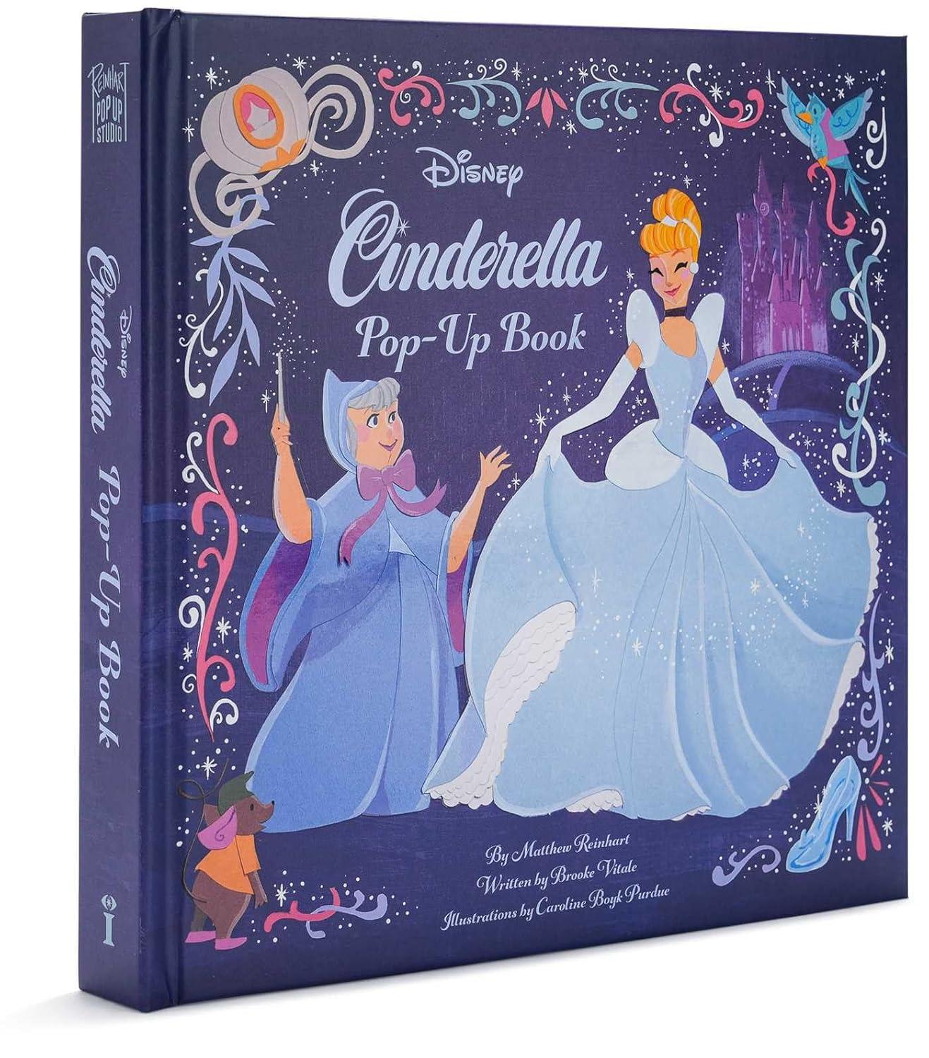 Disney: Cinderella Pop-Up Book - (Disney Princess) by Matthew Reinhart (Hardcover)