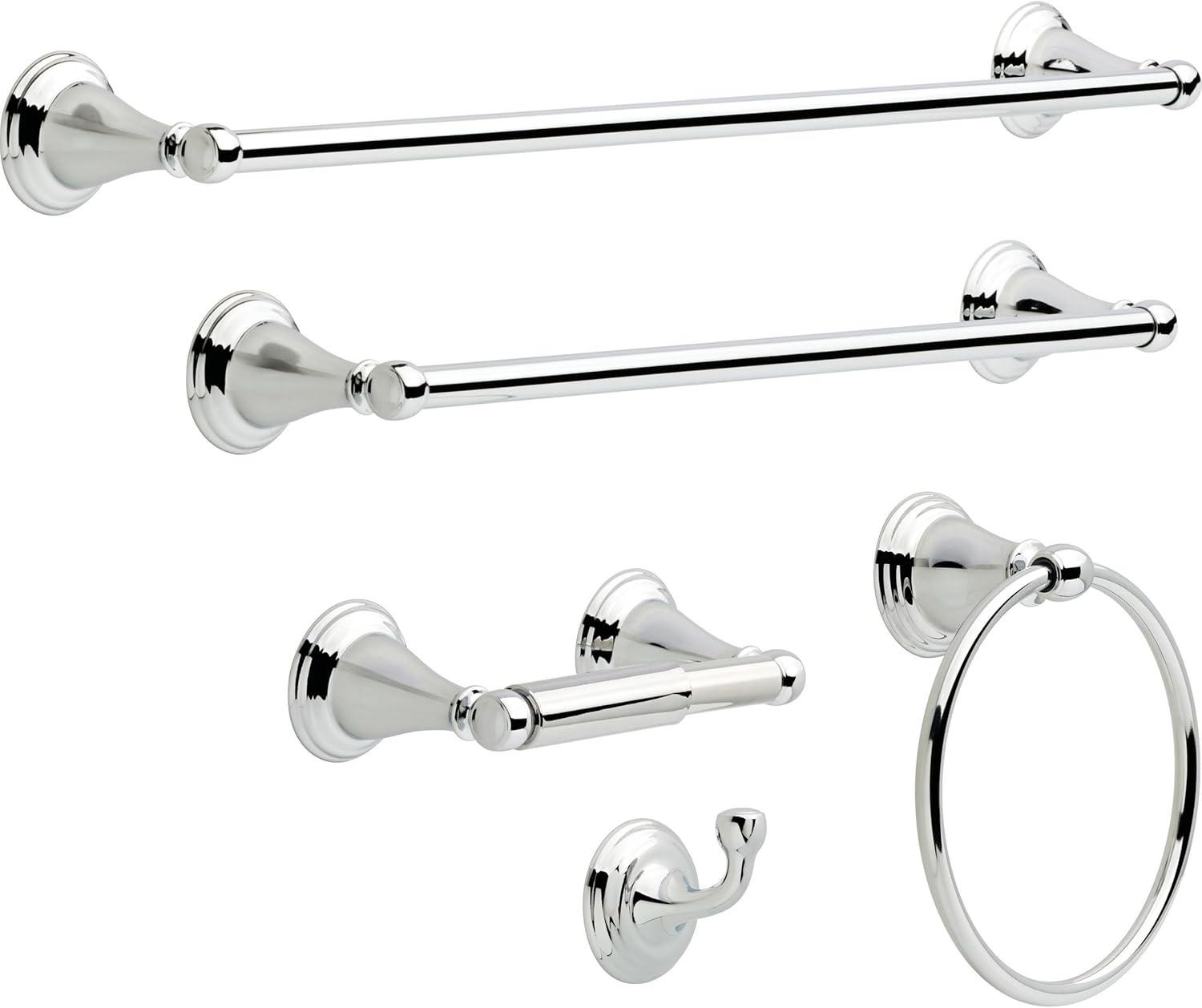 Windemere 18 in. Wall Mount Towel Bar Bath Hardware Accessory