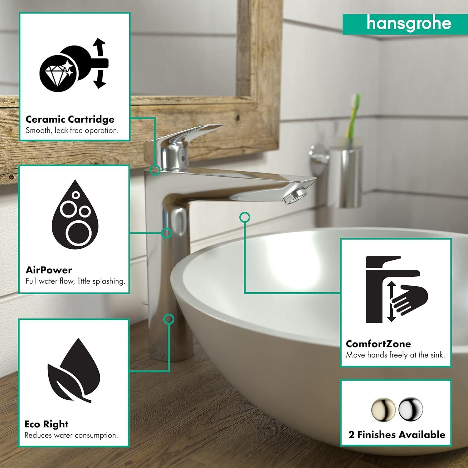 Logis Single Hole Bathroom Faucet