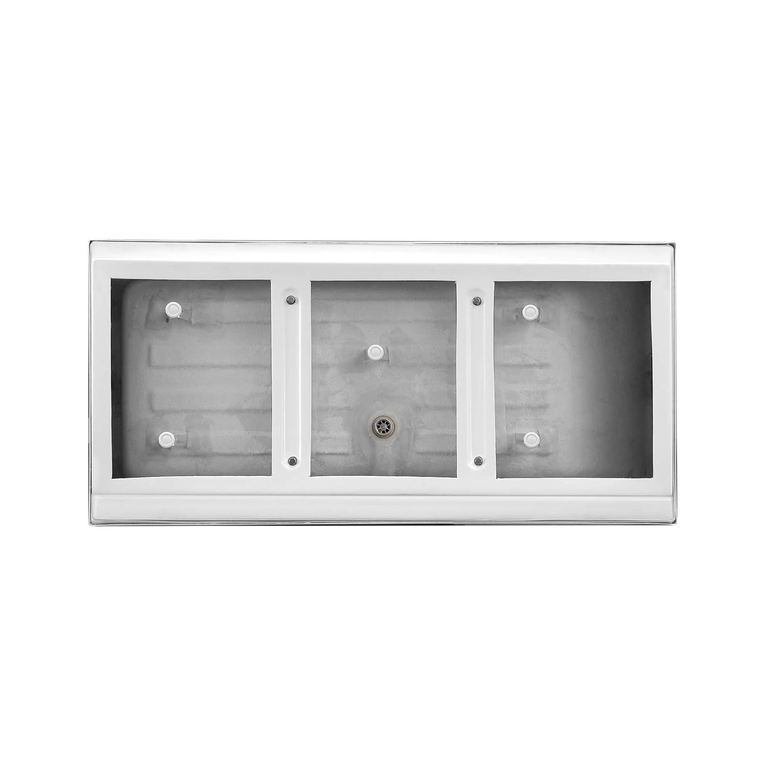 Ruby 65'' x 29.13'' Freestanding Soaking Acrylic Bathtub