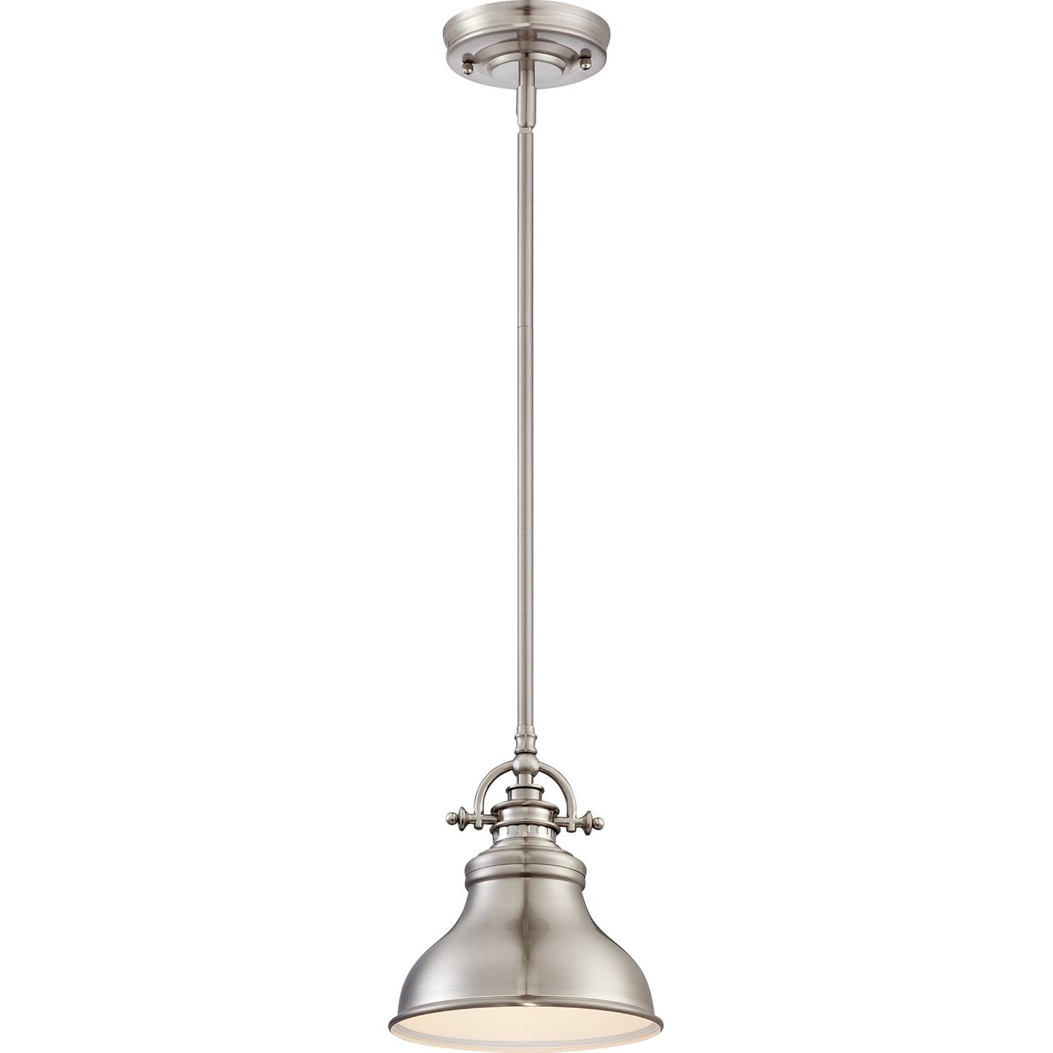 Quoizel Lighting Emery 1 - Light Pendant in  Brushed Nickel
