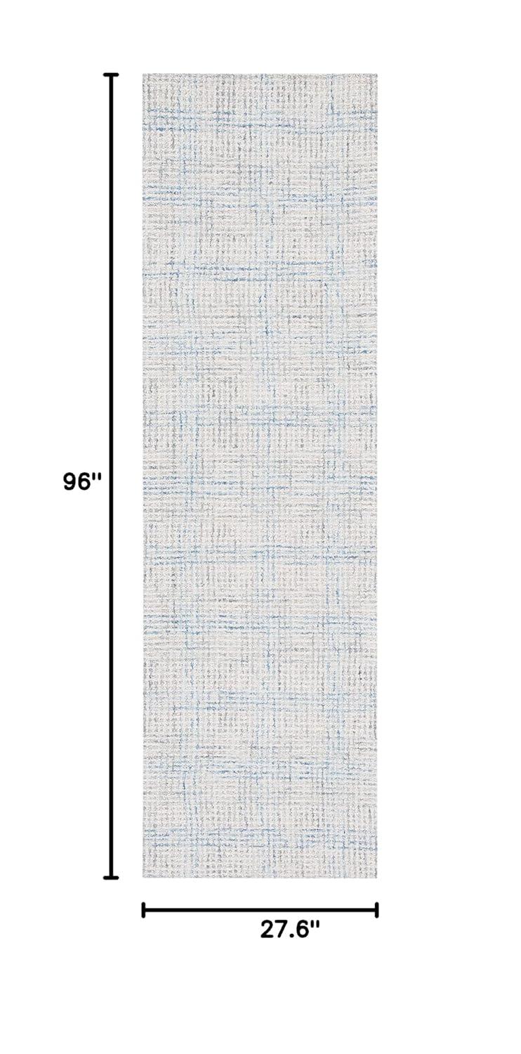 SAFAVIEH Abstract Valentina Plaid Area Rug, Ivory/Beige, 9' x 12'