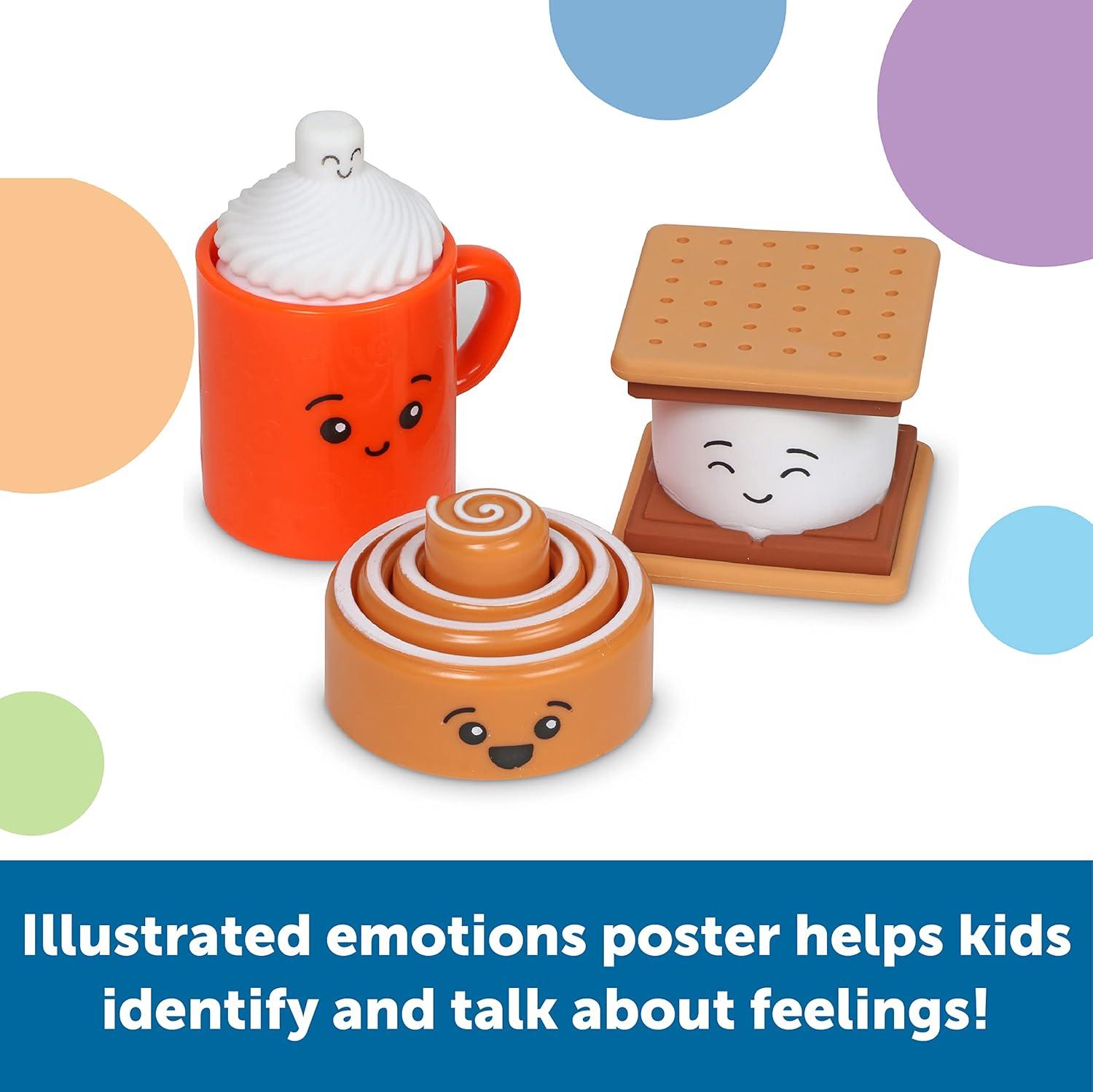 Learning Resources S’mores Break!™ Sensory Fidget Activity Set, 19 Pieces Ages 3+, Sensory Fidget Toys, Social Emotional Learning, Fidget toys, calming toys,SEL skills