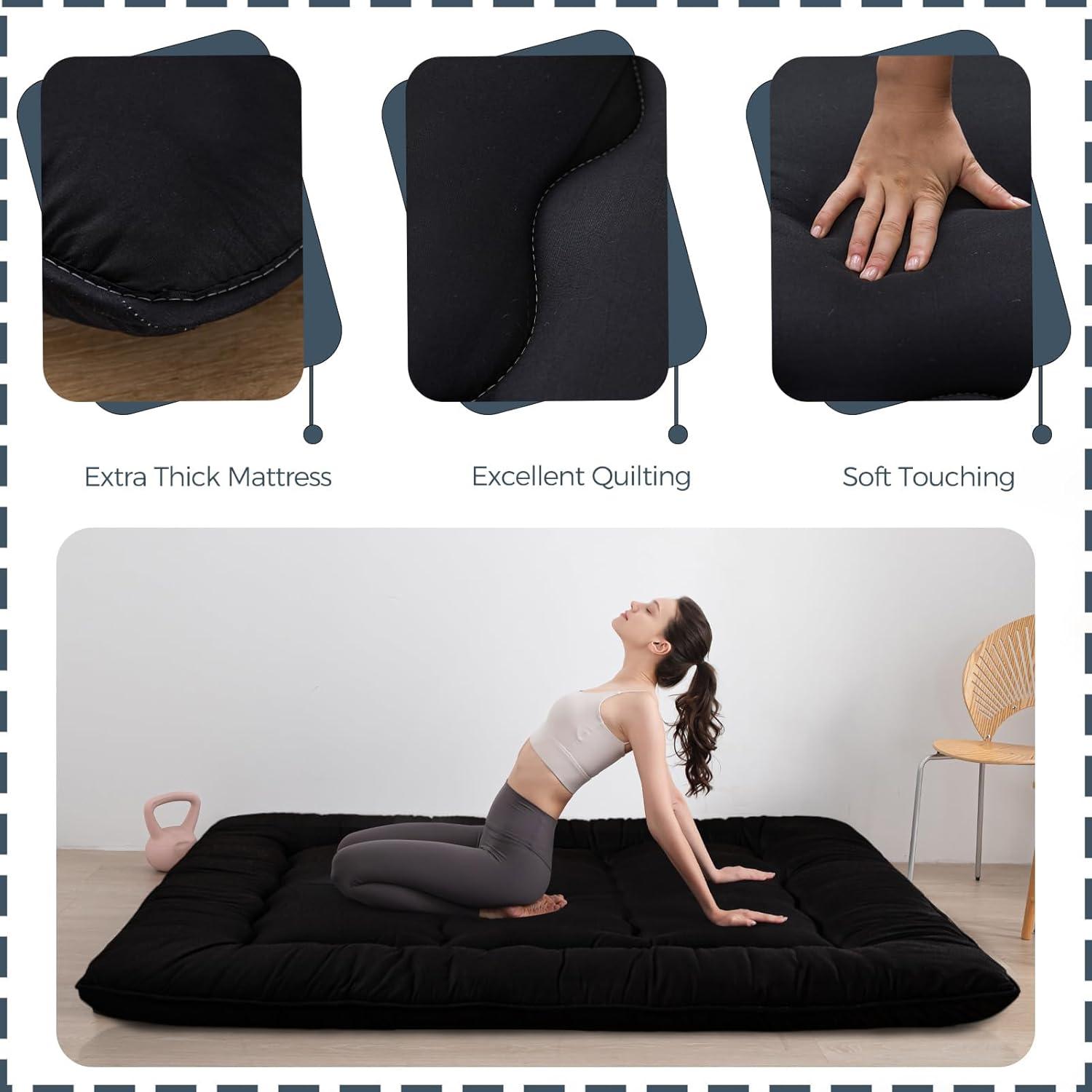 Alwyn Home 6" Extra Thick Japanese Floor Mattress