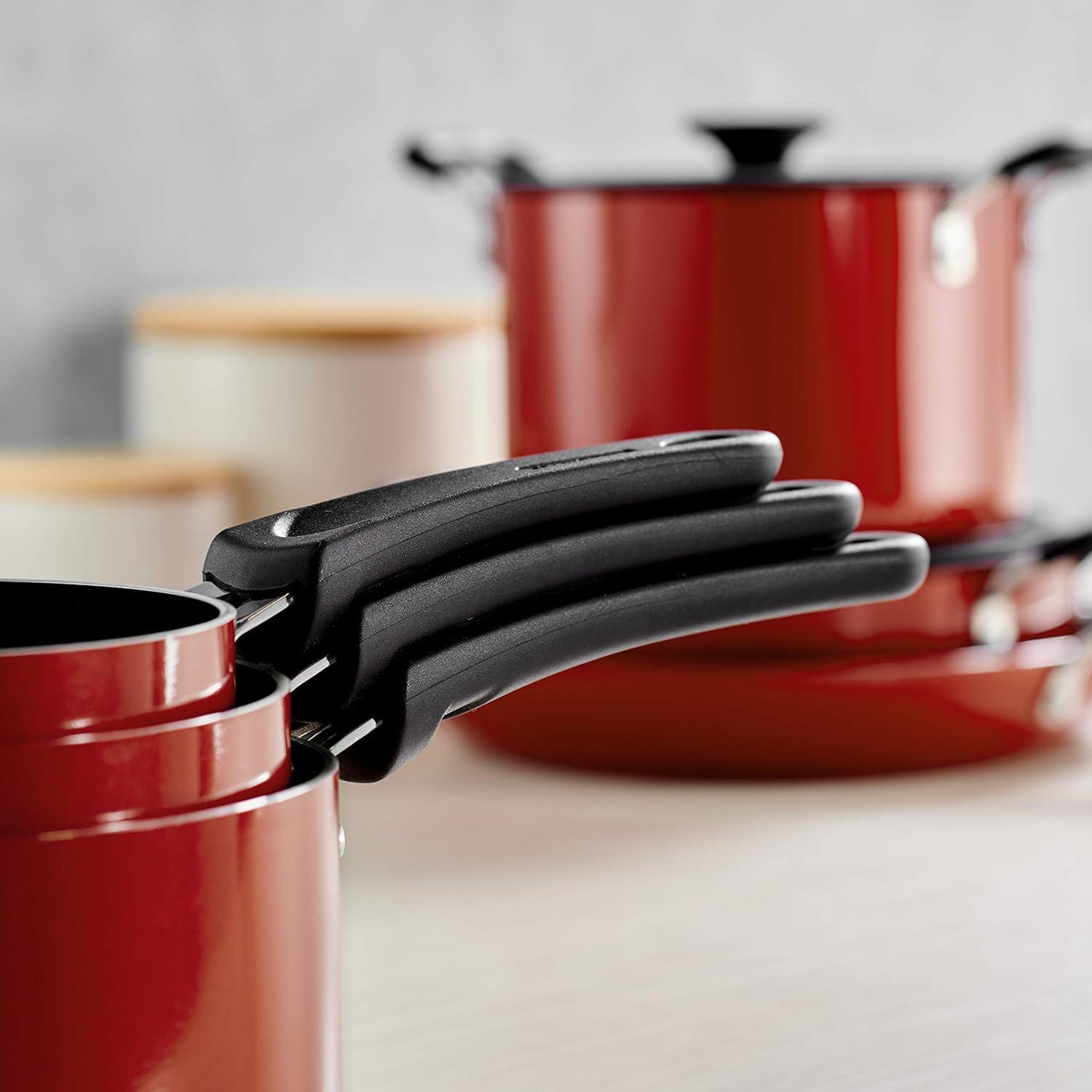 Tramontina Aluminum Non Stick Sauce Pan 6 Pc Nesting Set