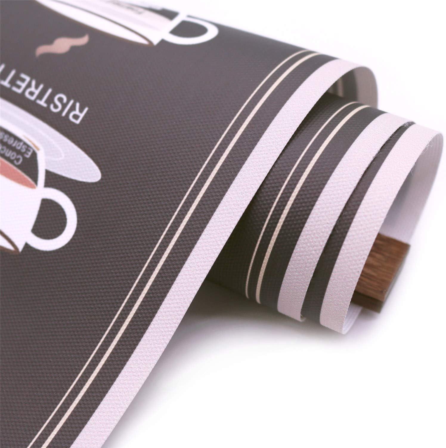 WEROUTE Espresso Coffee Patent Print Poster Infographic Guide Painting Coffee Lover Cafe Kitchen Living Room Art Decor Printed on Canvas Scroll Wood Hanger Painting 16 x 24 inch (with Frame)