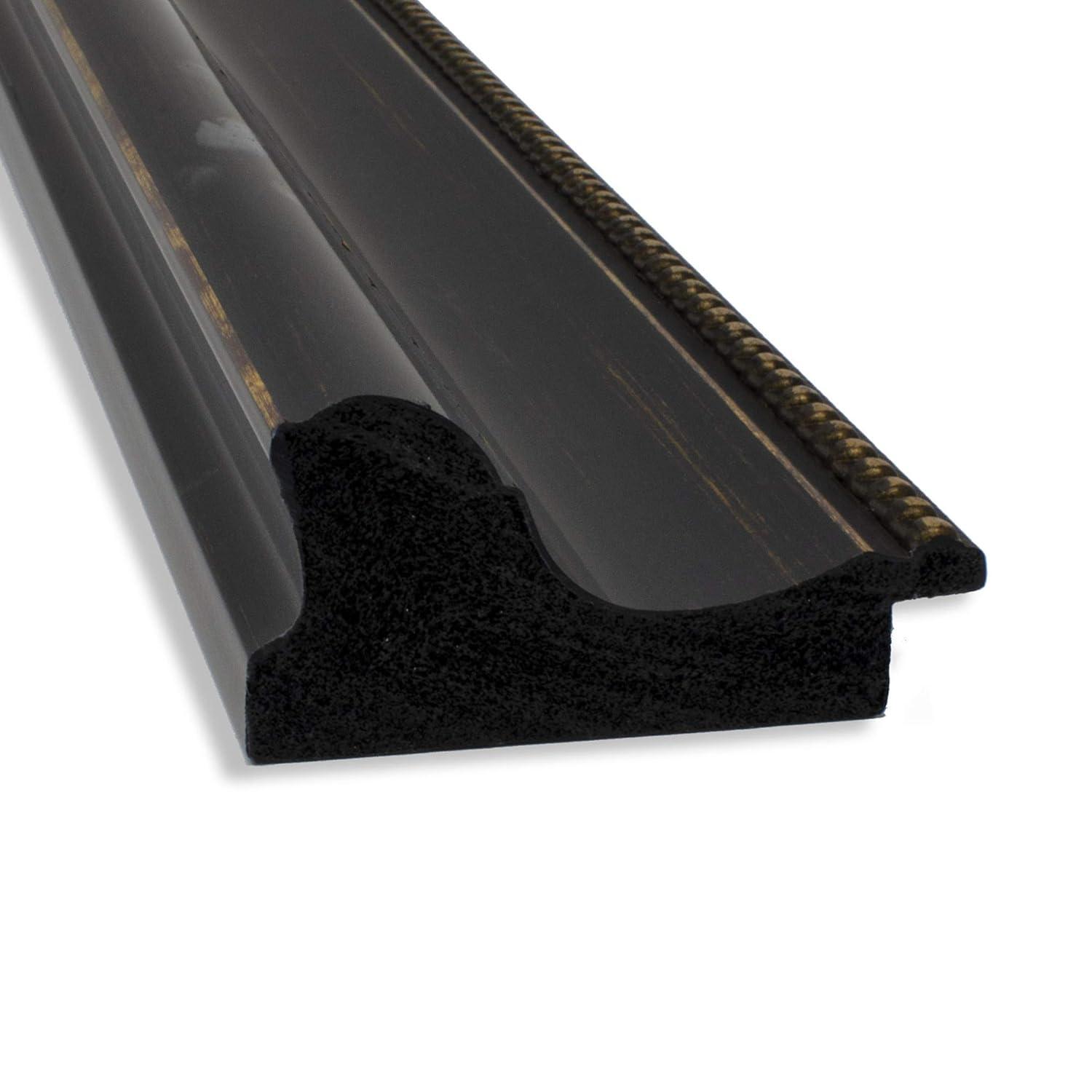 Amanti Art Accent 41.0-Inches x 29.0-Inches Framed Rectangle Bathroom Vanity Mirror ( Burnished Bronze )