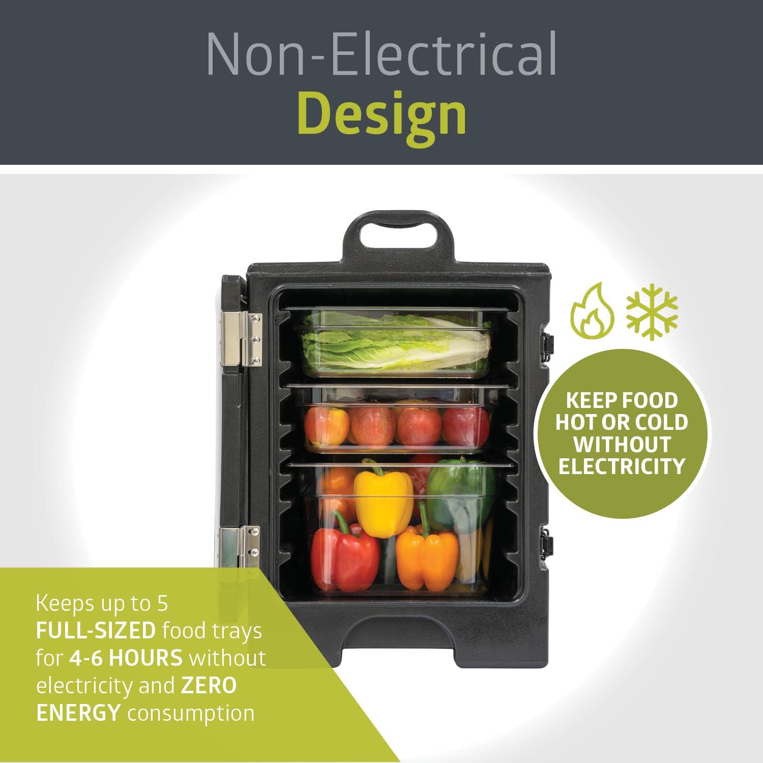 Pearington 81 Quart Polyurethane End-Loading Insulated Food Carrier