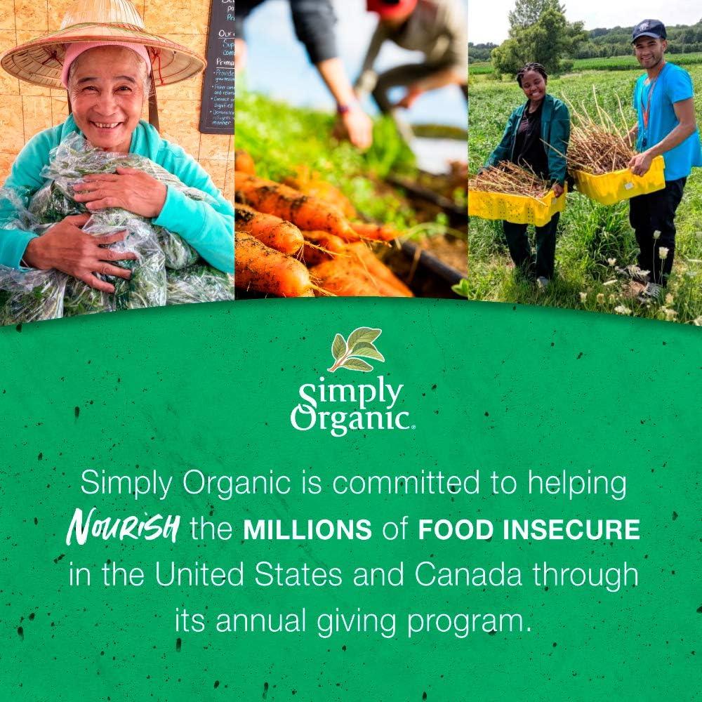 Simply Organic White Onion Powder, 3-Ounce Jar, Organic US Grown Onions, Real Onion Taste Without The Tears, Kosher, Non GMO