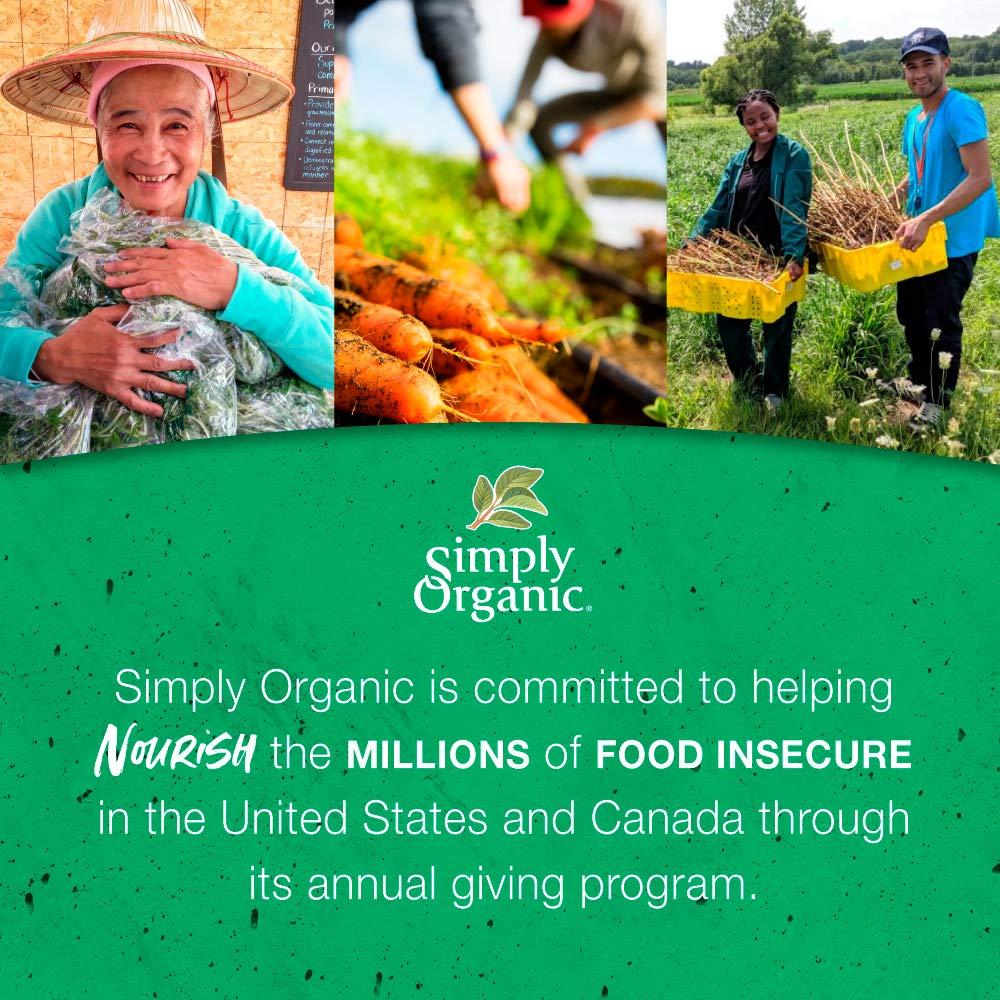 Simply Organic White Onion Powder, 3-Ounce Jar, Organic US Grown Onions, Real Onion Taste Without The Tears, Kosher, Non GMO