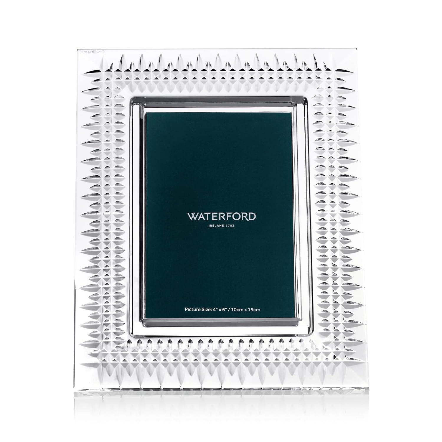Radiant Crystal 4x6 Rectangular Tabletop Photo Frame