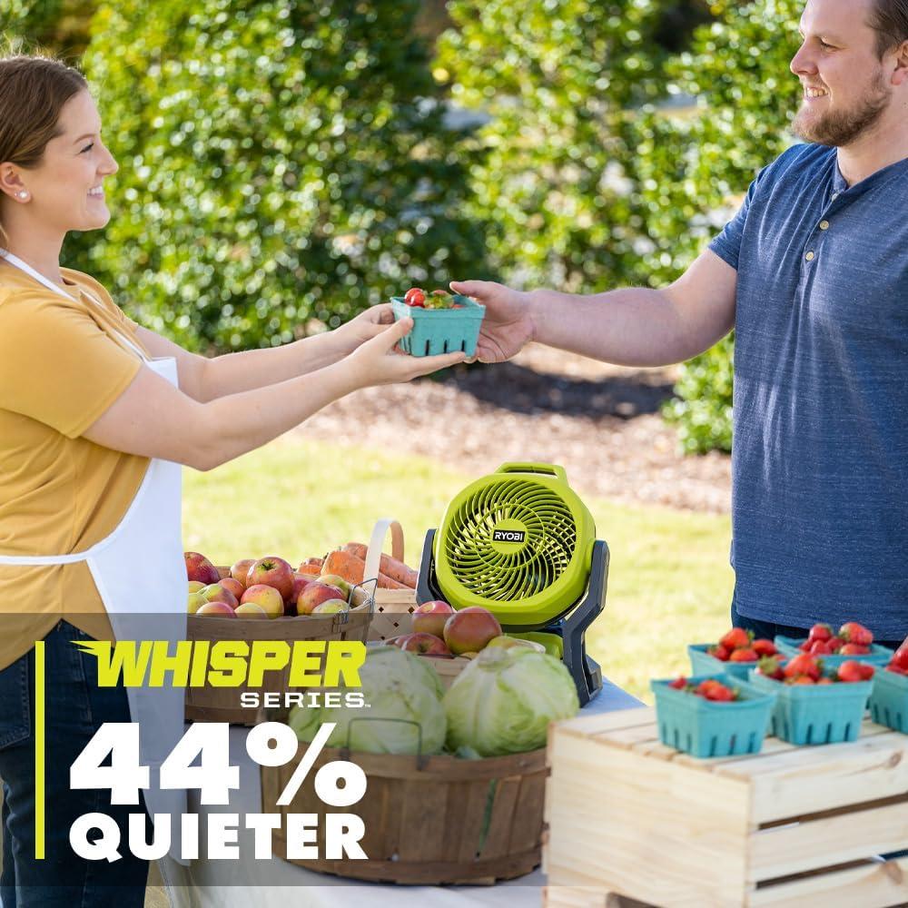 18V Cordless Hybrid WHISPER SERIES 7-1/2 in. Fan (Tool Only)