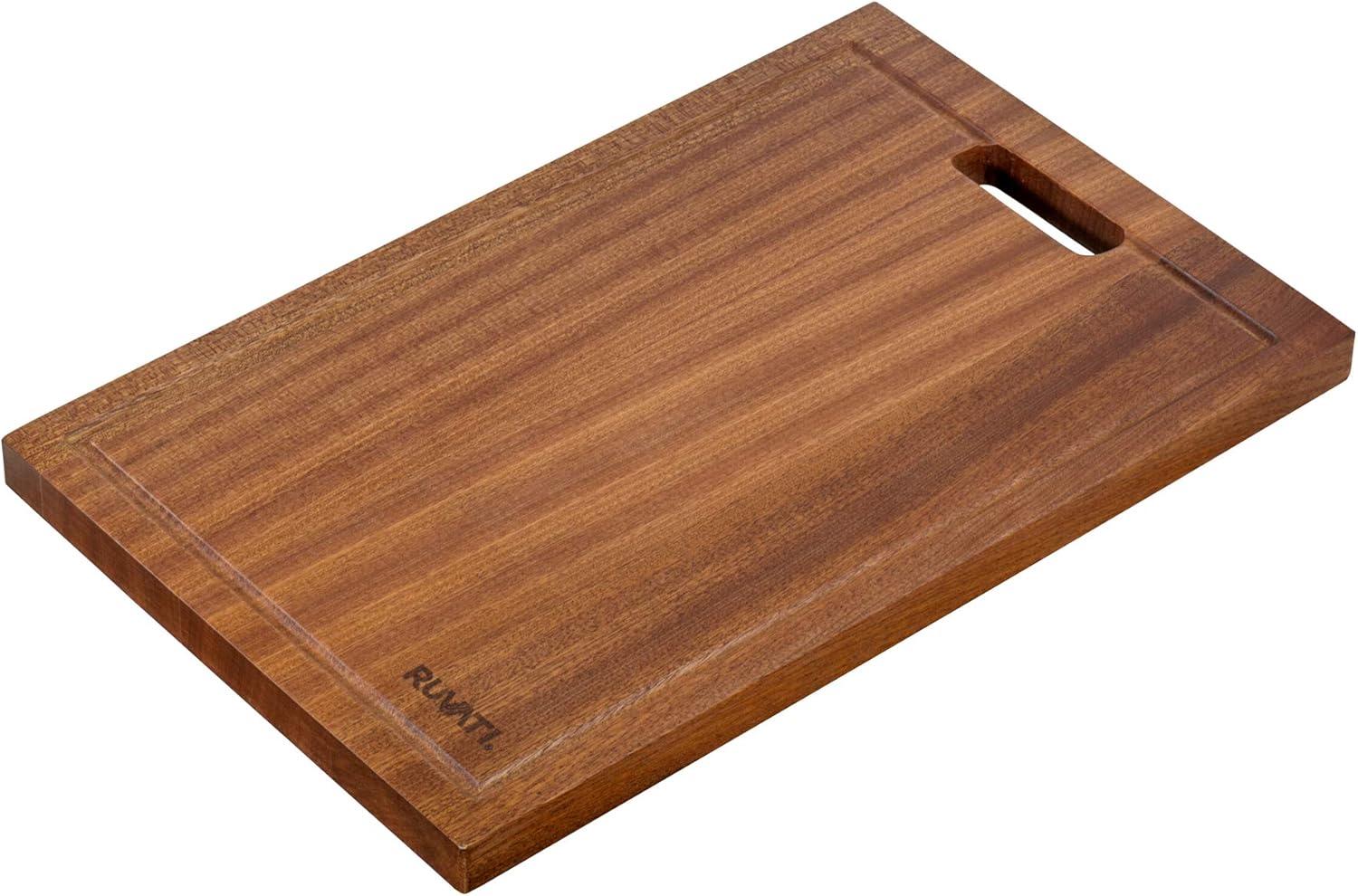 Ruvati RVA1217 Solid Wood Cutting Board, 17"