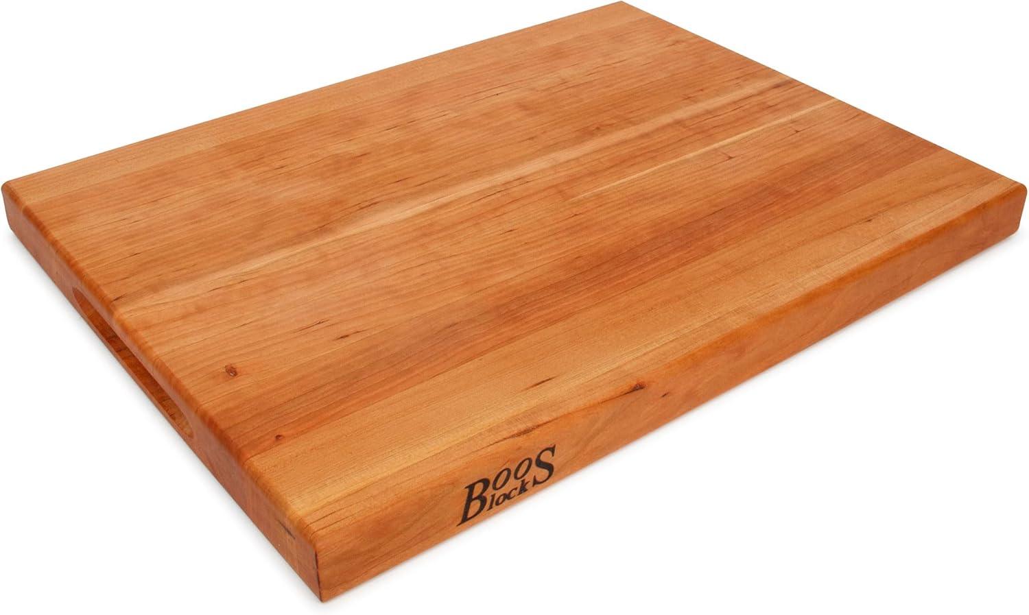 John Boos 20x15 Cherry Wood Reversible Cutting Board