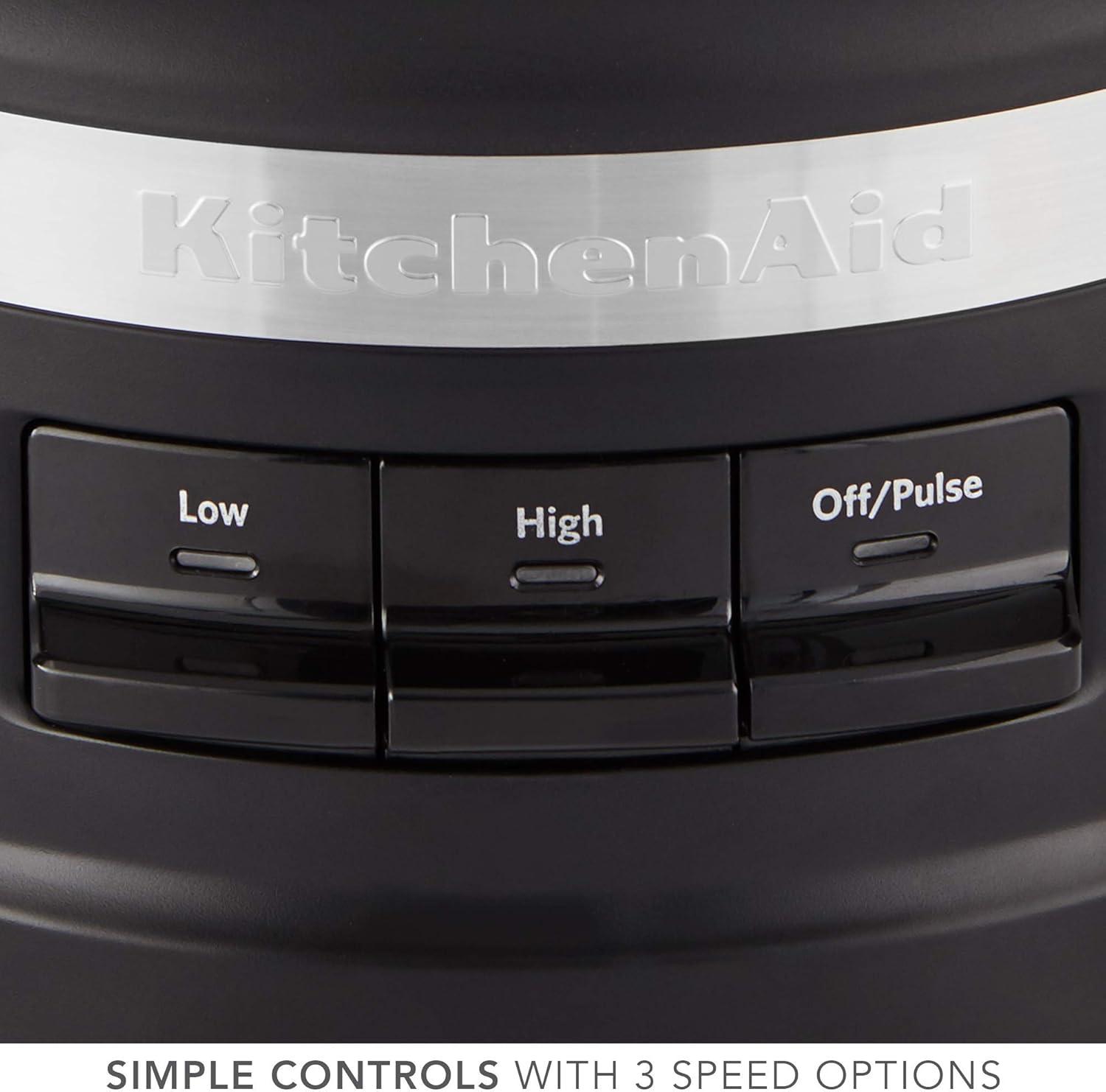 KitchenAid ® Matte Black 7-Cup Food Processor