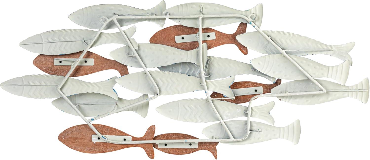 Highland Dunes Coastal Animals Wall Decor on Metal