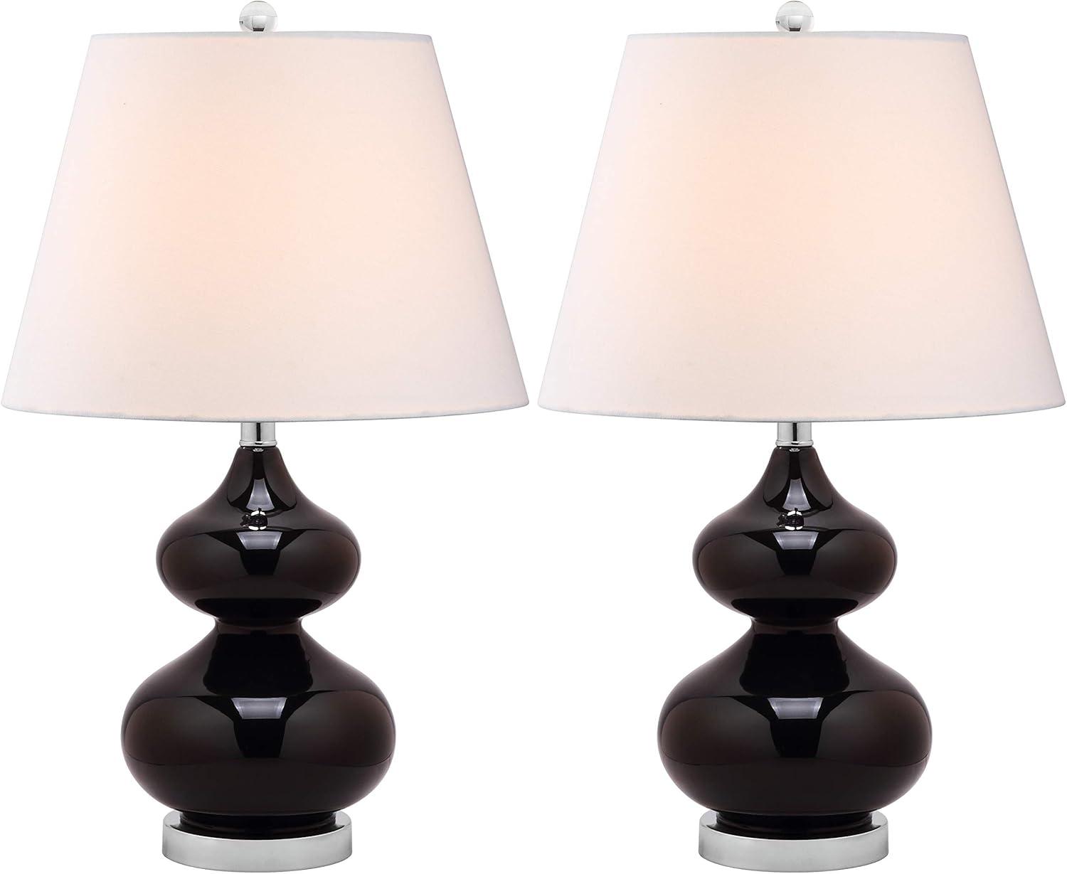 Eva Double Gourd Glass Lamp (Set of 2) - Safavieh