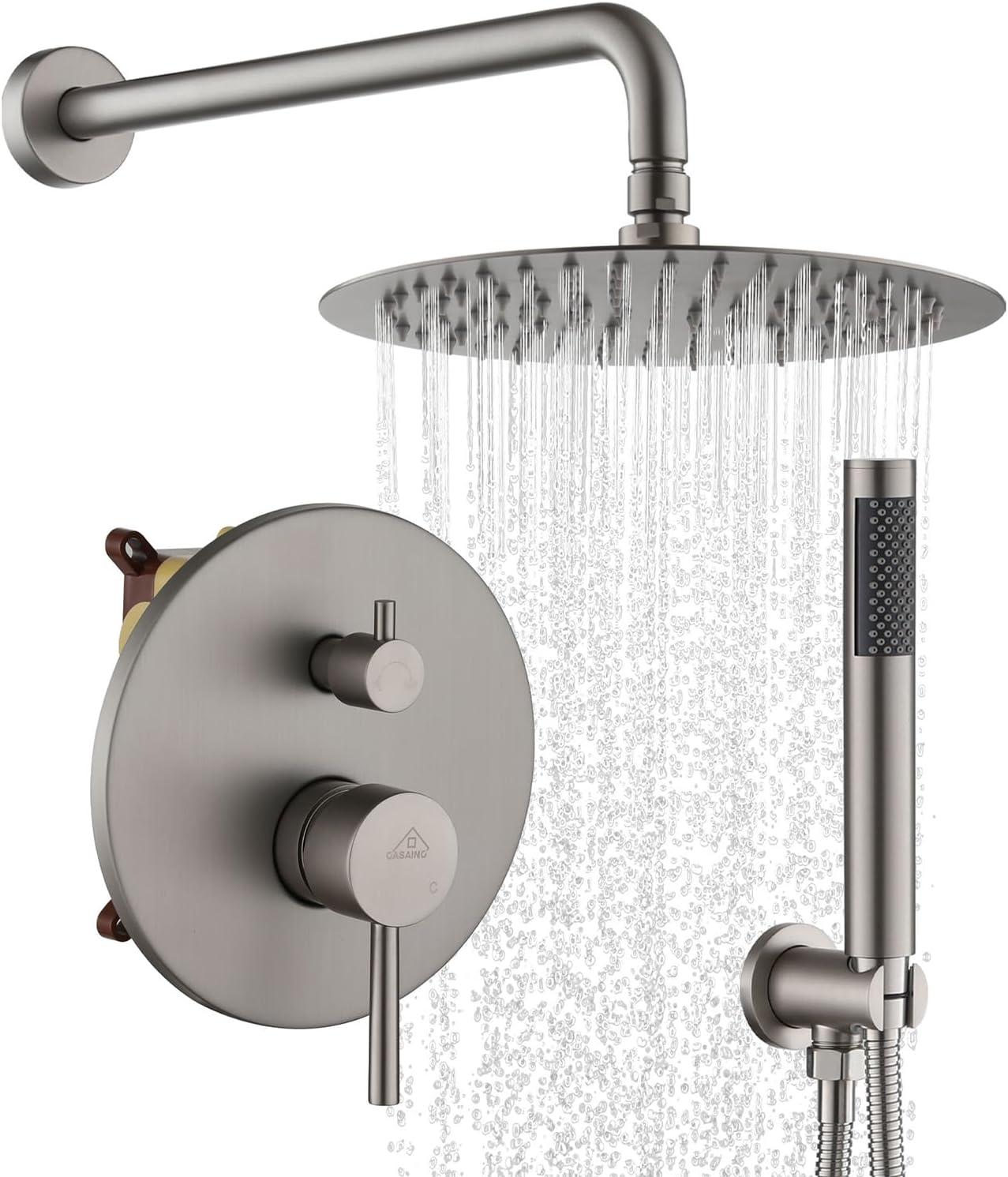 Complete Shower System with Rough-In Valve