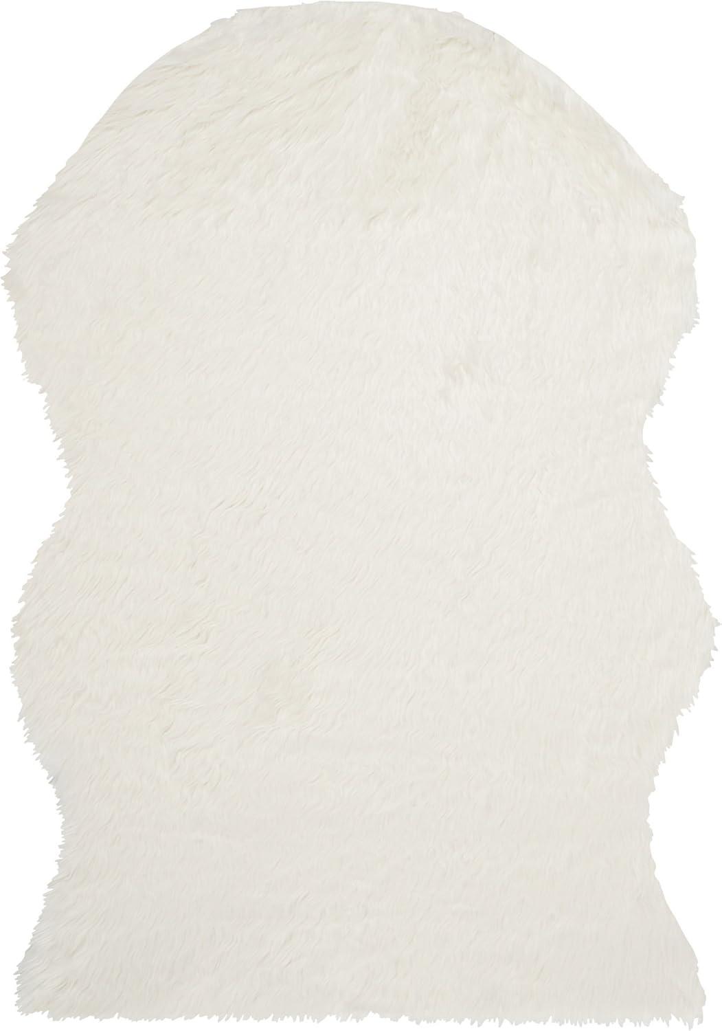 Sheep Skin SHS211 Hand Woven Area Rug  - Safavieh