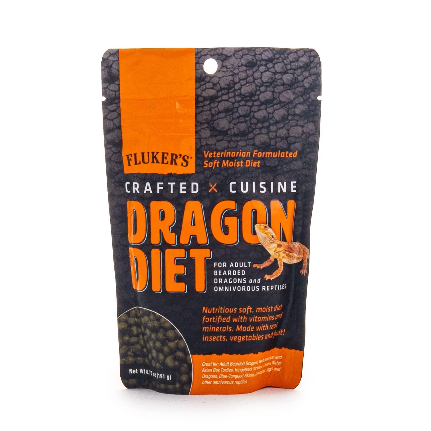 Flukers Crafted Cuisine Dragon Diet - Juveniles [Reptile, Foods Dry] 6.75 oz