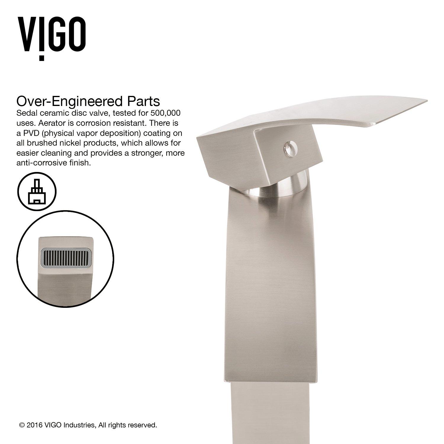 Satro 7" H Single Handle Single Hole Bathroom Faucet