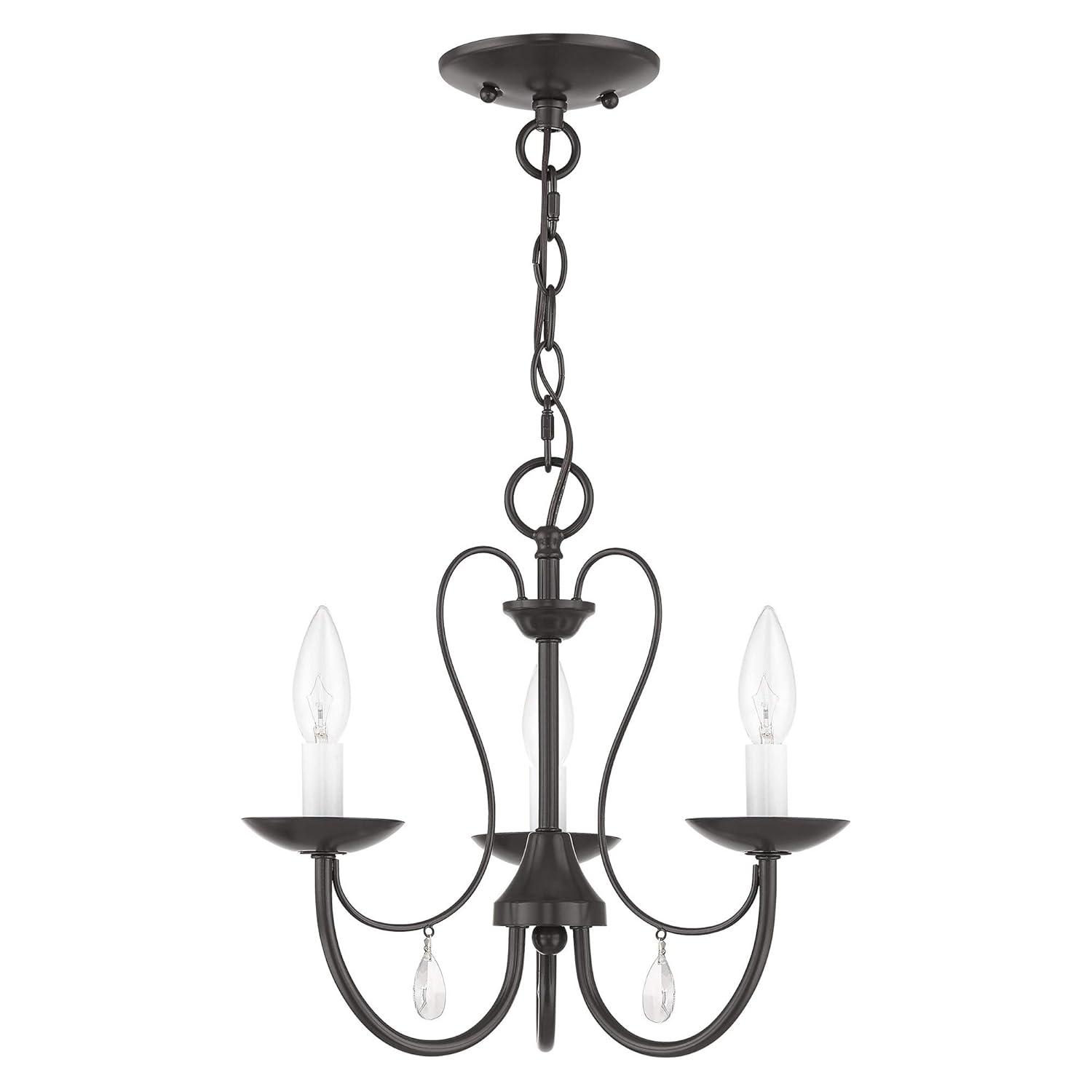 Livex Lighting Mirabella 3 - Light Chandelier in  English Bronze
