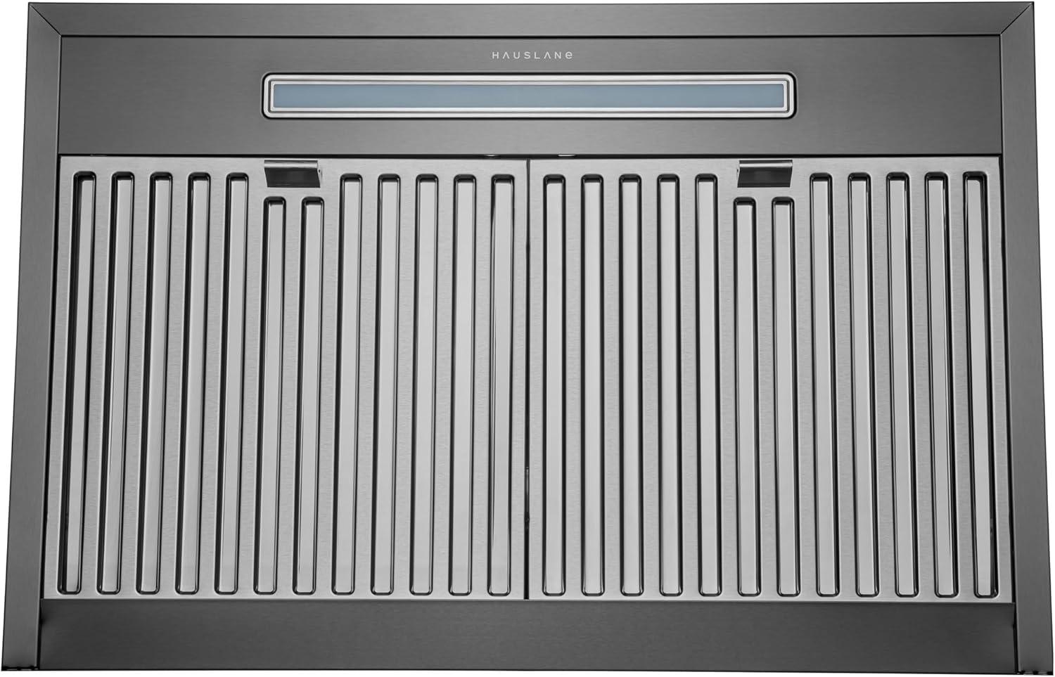 Hauslane 30" Stainless Steel Convertible Wall Range Hood with Baffle Filter