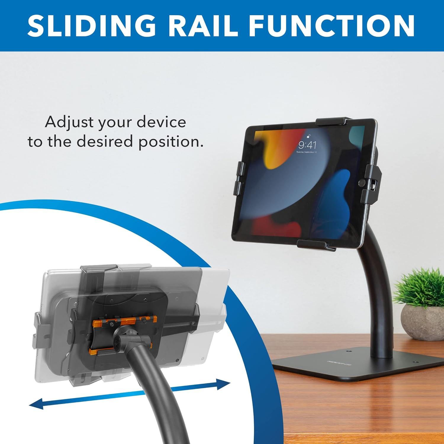 Mount-It! Anti-Theft Tablet Countertop Kiosk Stand