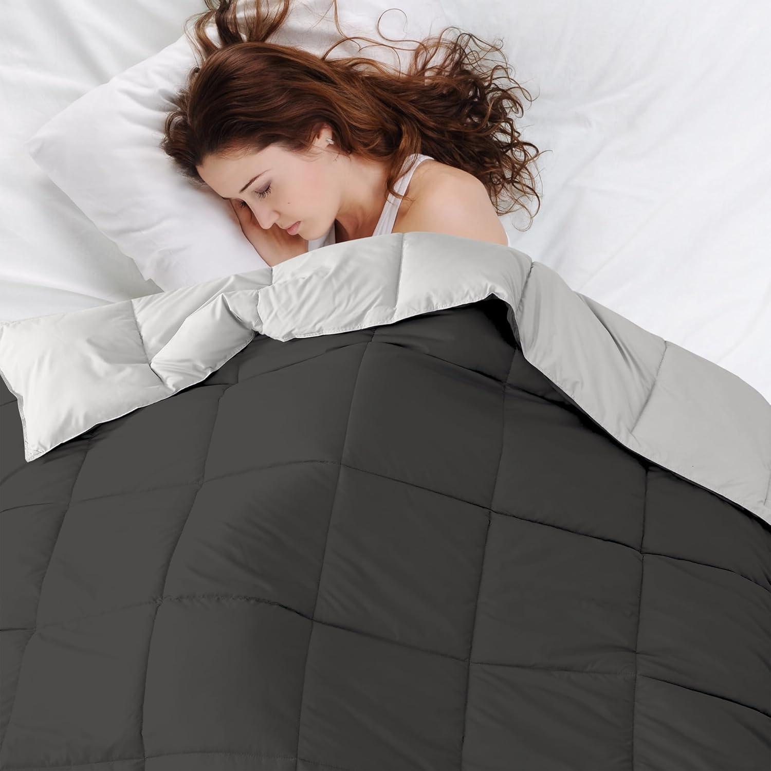 Modern Threads Modern Threads Sanctuary by PCT Down Alternative Microfiber Quilted Reversible Comforter & Duvet Insert - Soft, Comfortable Alternative to Goose Down - Bedding for All Seasons