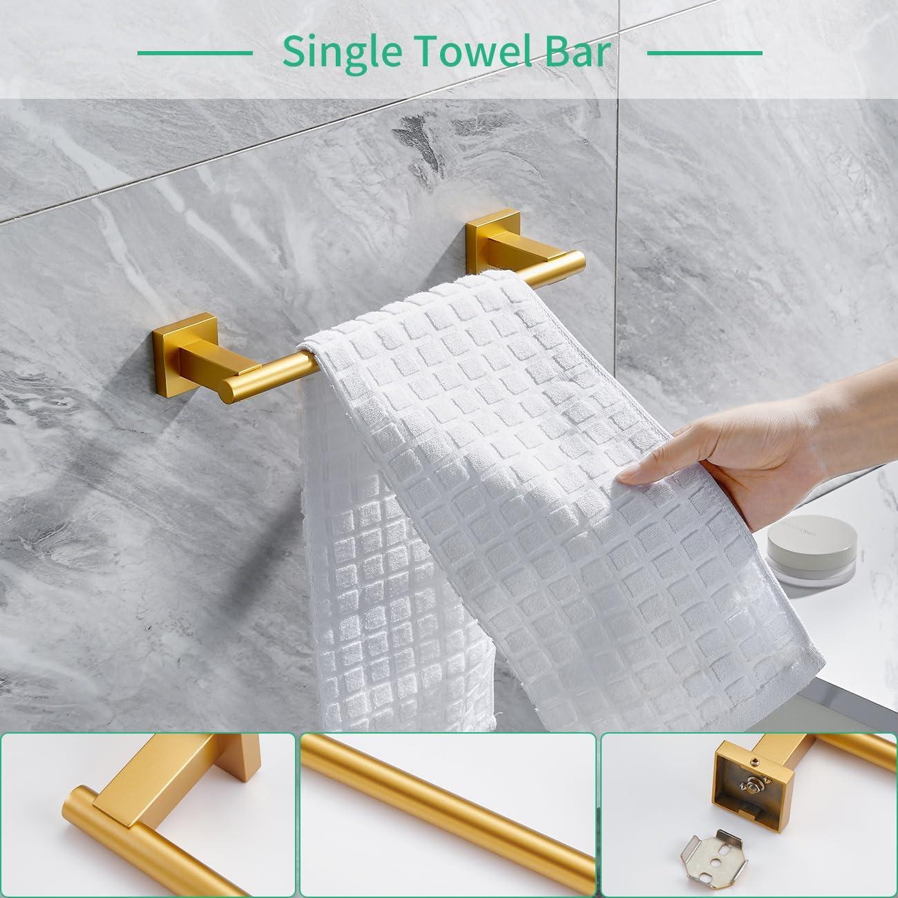 4 - Piece Bathroom Hardware Set