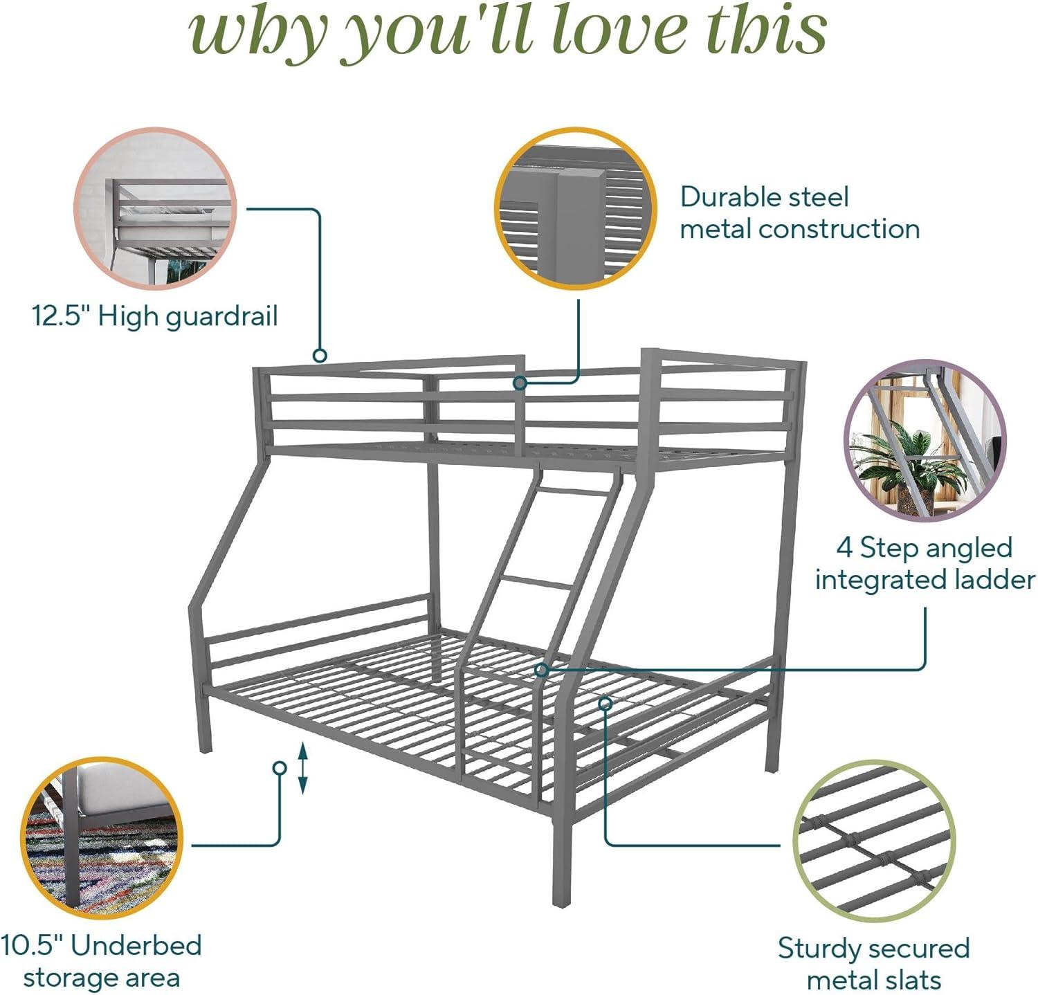 Maxwell Twin Over Full Bunk Bed