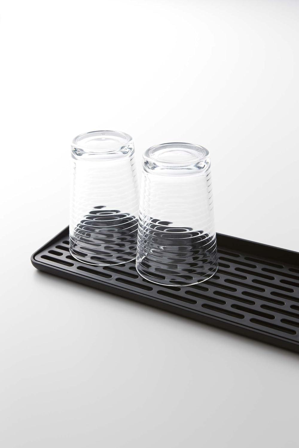 Yamazaki Home Glass Drainer, Plastic, No Assembly Req.