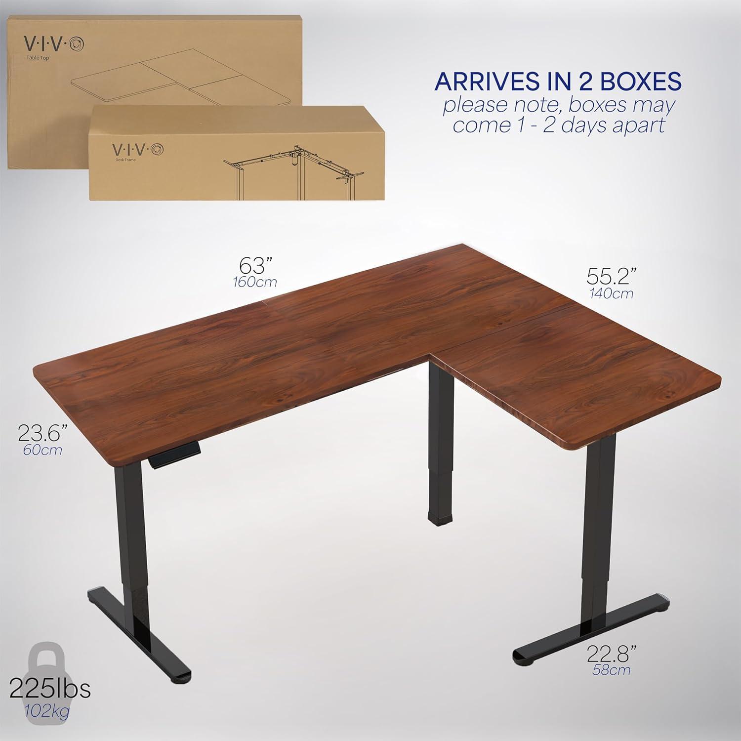 Vivo VIVO Electric Corner Standing Desk