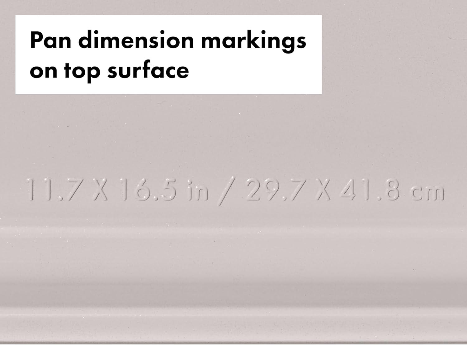 OXO Good Grips Non-Stick Pro Ceramic Coated Metal Bakeware Half Sheet Pan – Storm Blue