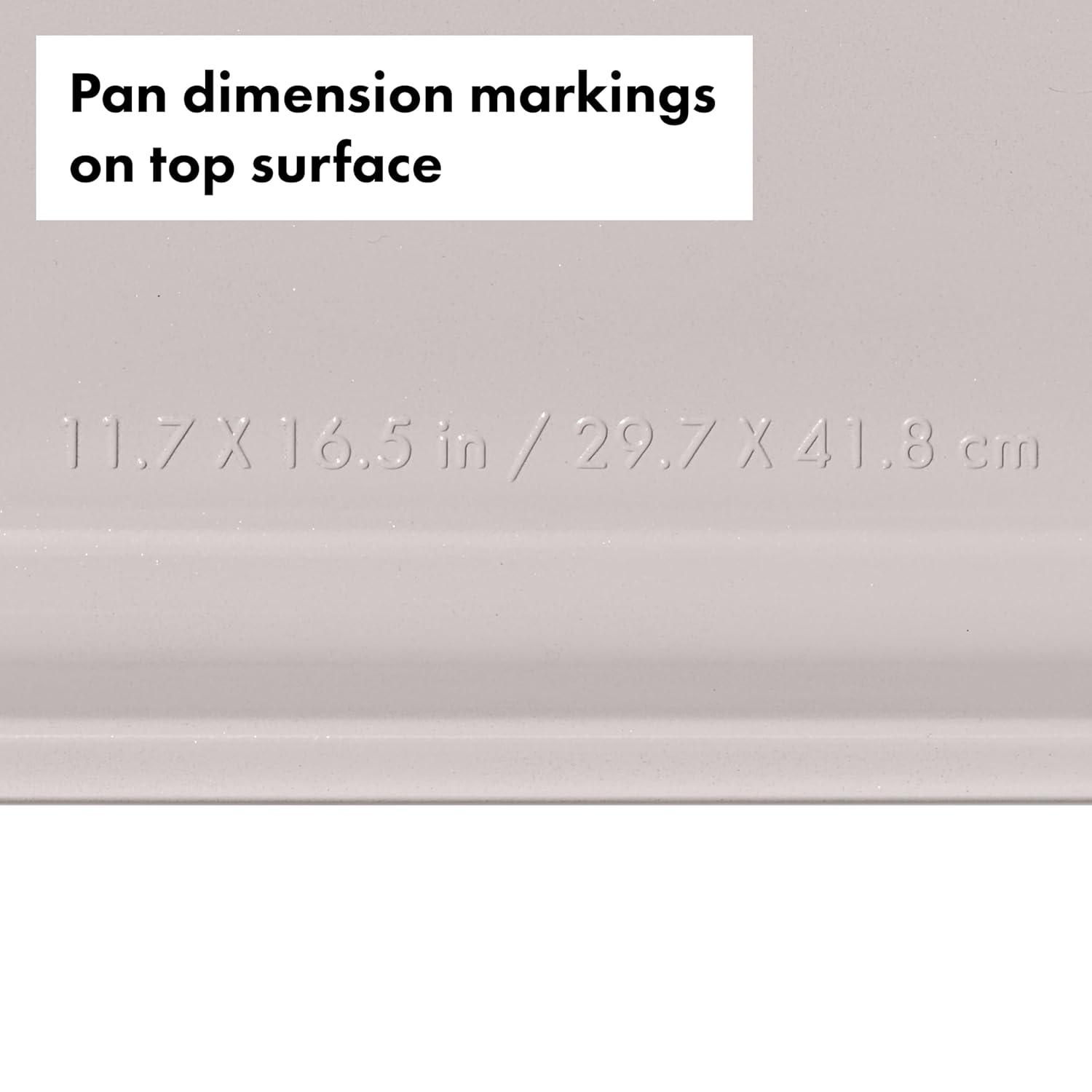 OXO Good Grips Non-Stick Pro Ceramic Coated Metal Bakeware Half Sheet Pan – Storm Blue