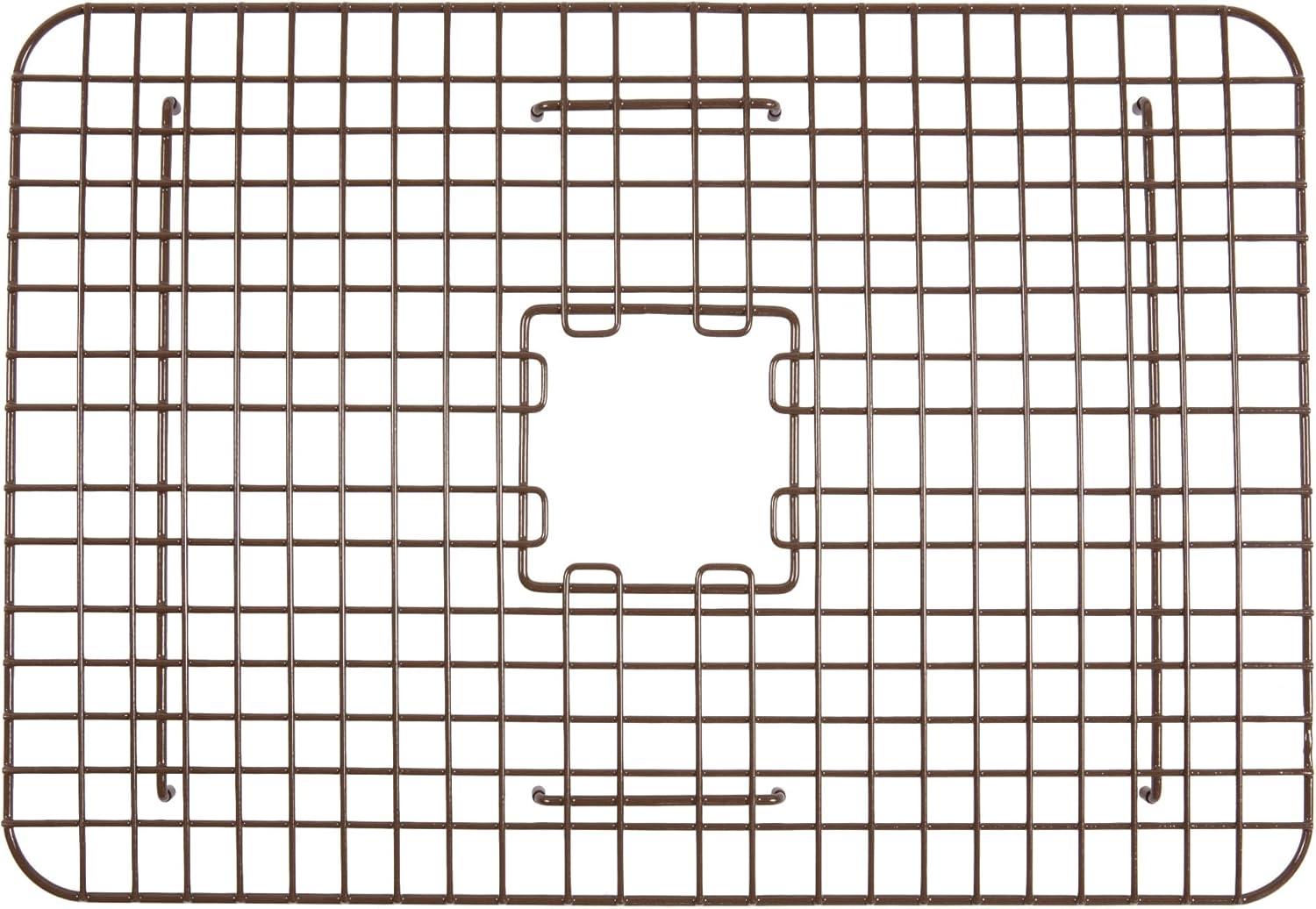 SinkSense Foster Antique Brown 25" x 17" Kitchen Sink Bottom Grid